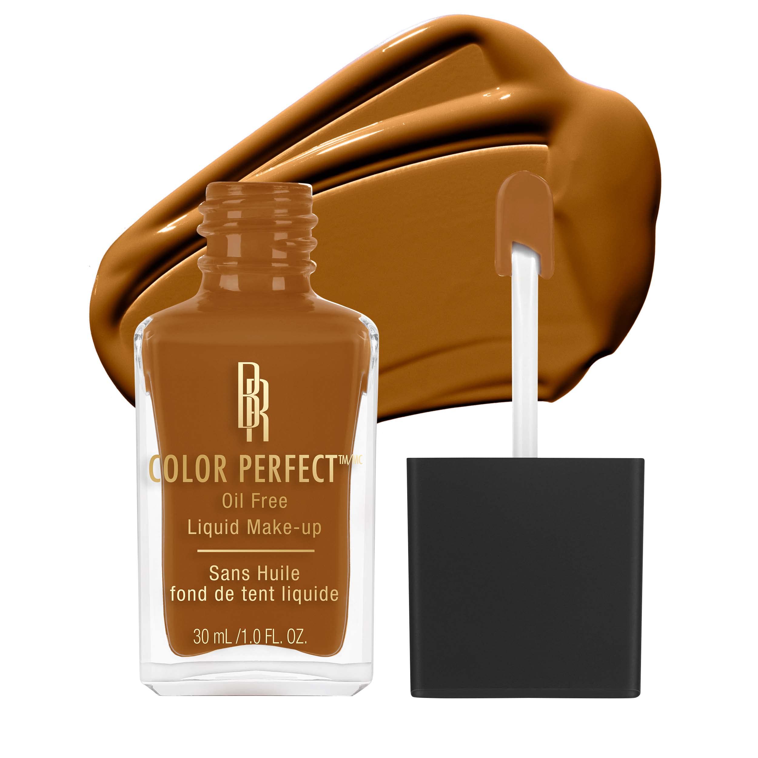Black Radiance Color Perfect Liquid Make-Up, Deep Amber, 1 Ounce