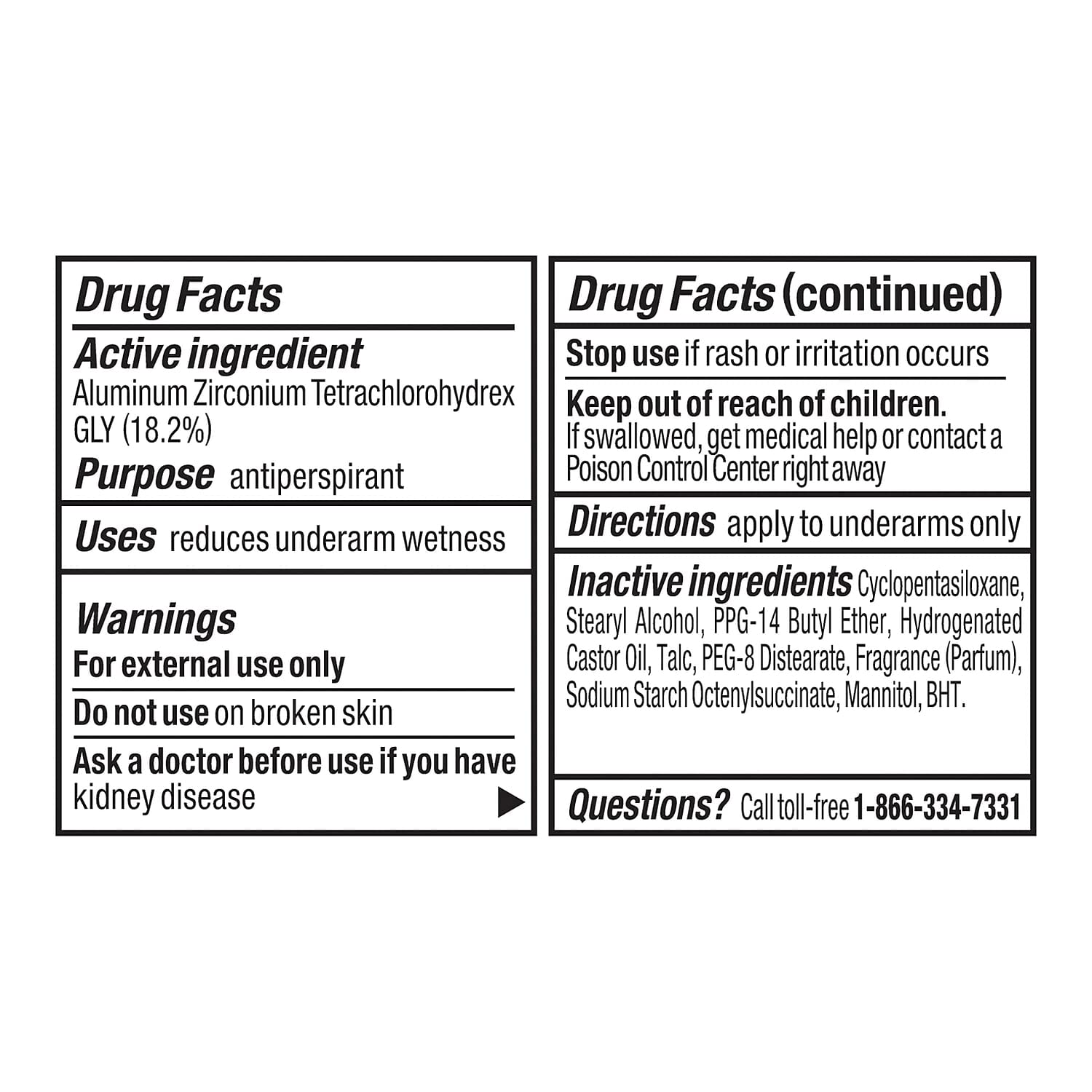 Degree Iv Solid Cool Rush Size .5z