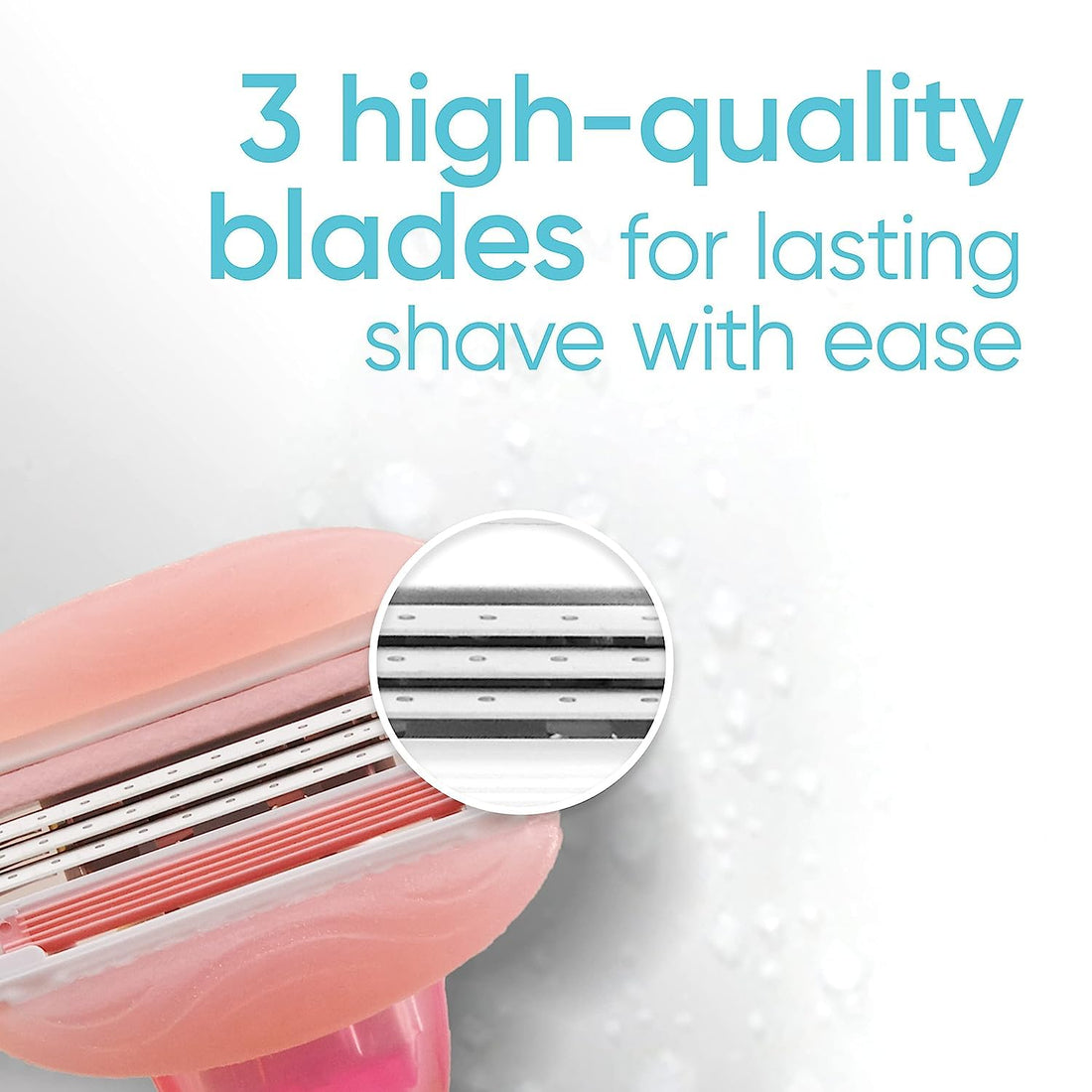 Gillette Venus ComfortGlide Razors for Women, 1 Venus Razor, 4 Razor Blade Refills, White Tea Scented Gel Bars