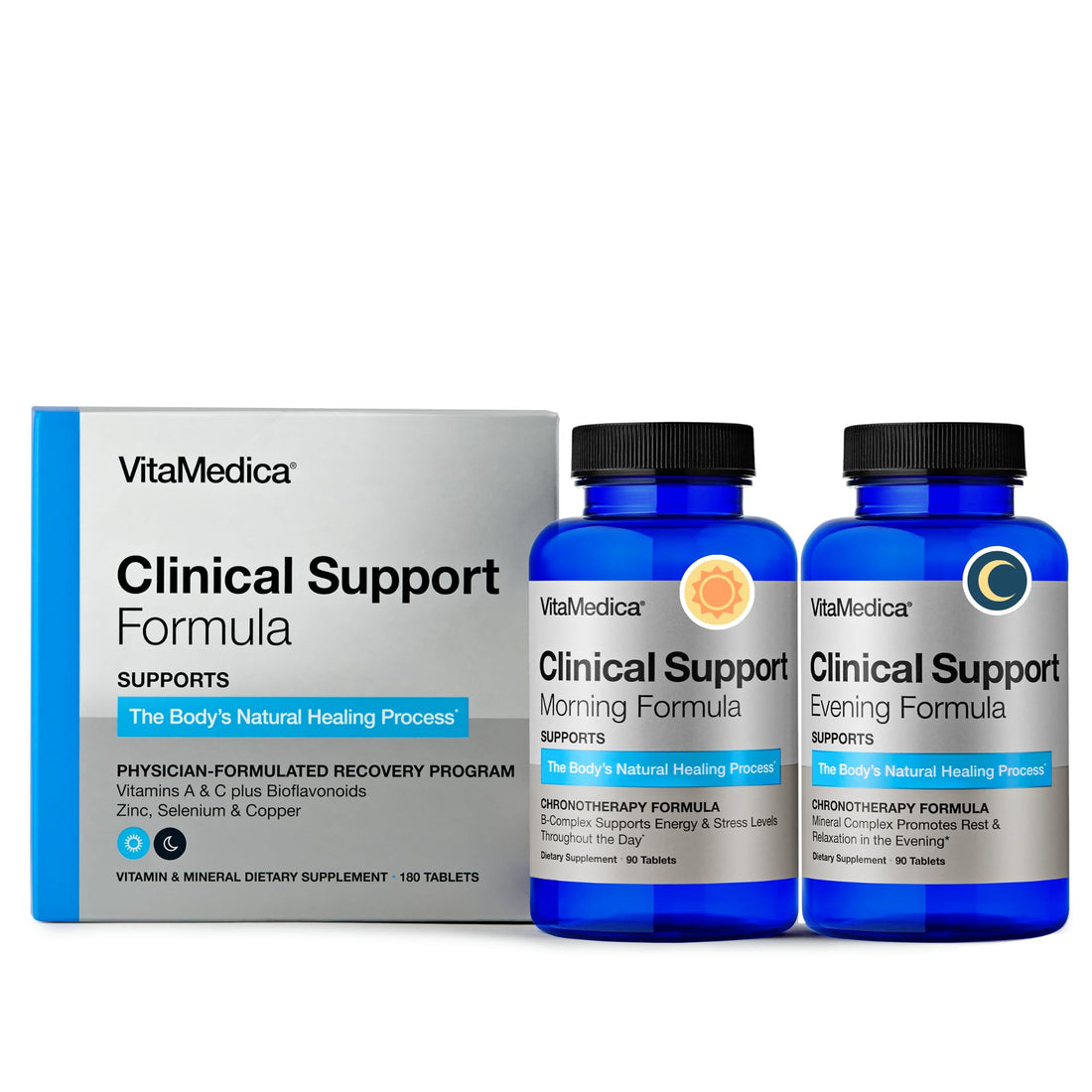 VitaMedica | Clinical Support Formula | Promotes Collagen & Wound Healing | Vitamin C, D, & A to Support Healthy Immune Function | Zinc + Selenium | Vitamin B | Multivitamin for Women & Men