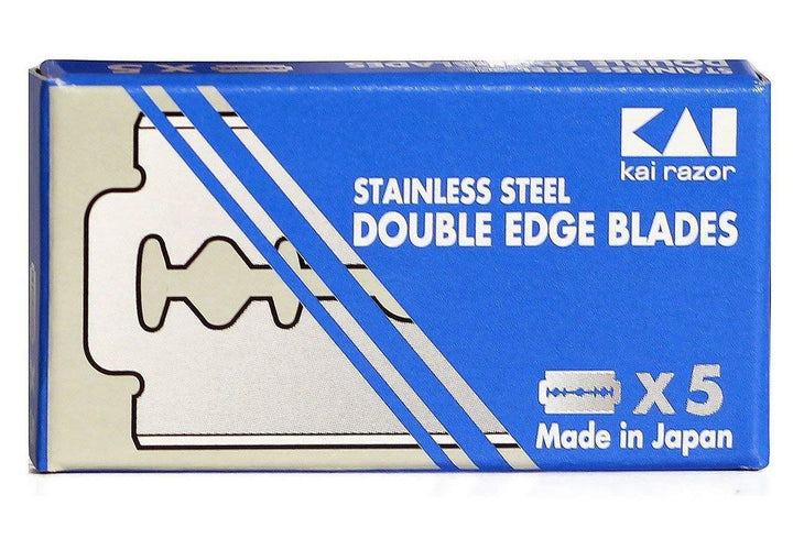 50 KAI Stainless Steel Double Edge Safety Razor Blades