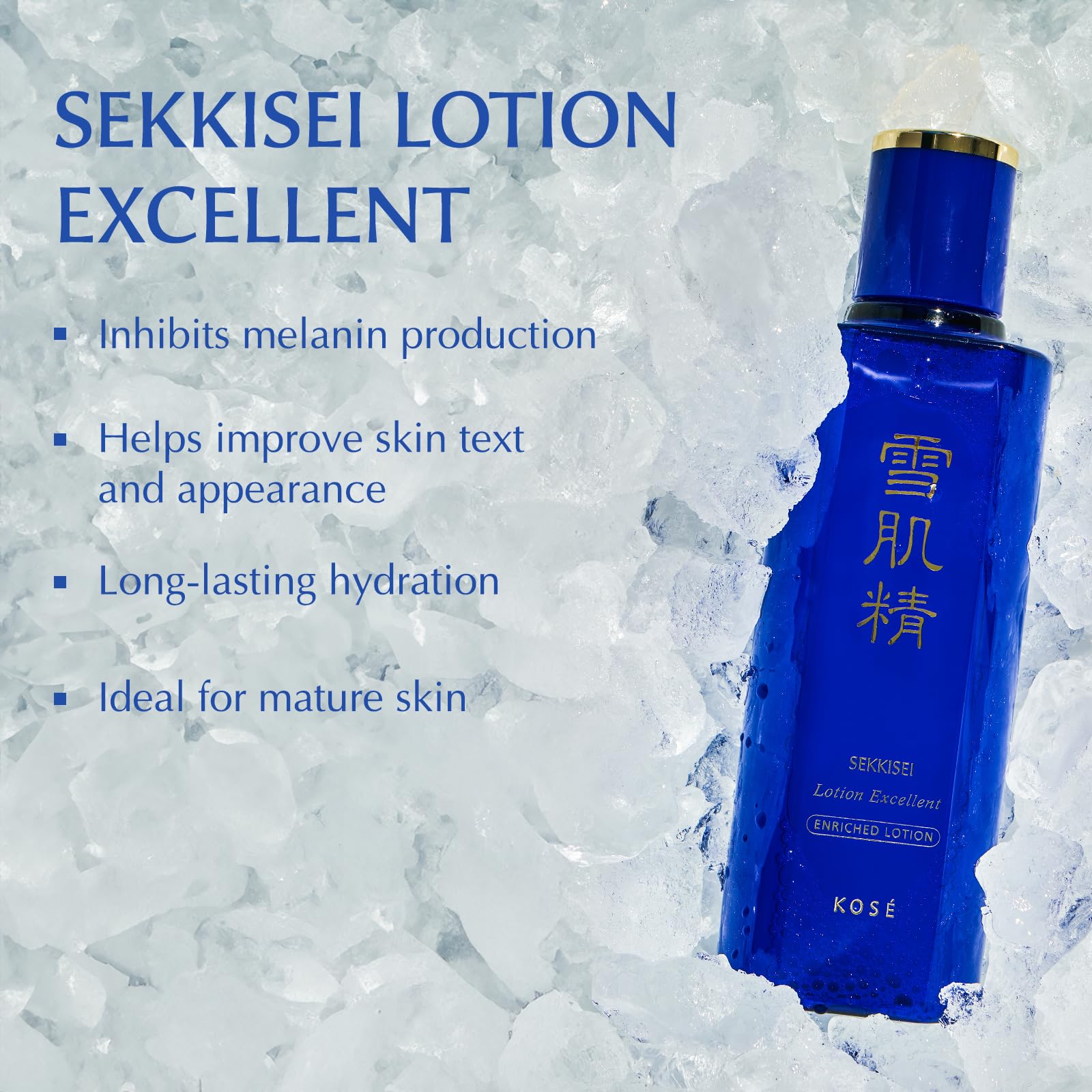 SEKKISEI Lotion Excellent, Intensive Moisturizing Face Lotion, 6.7 Ounce (200ml)