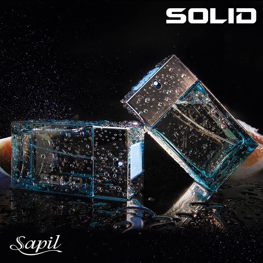 SAPIL Solid Perfume Eau De Toilette For Men, 100ml