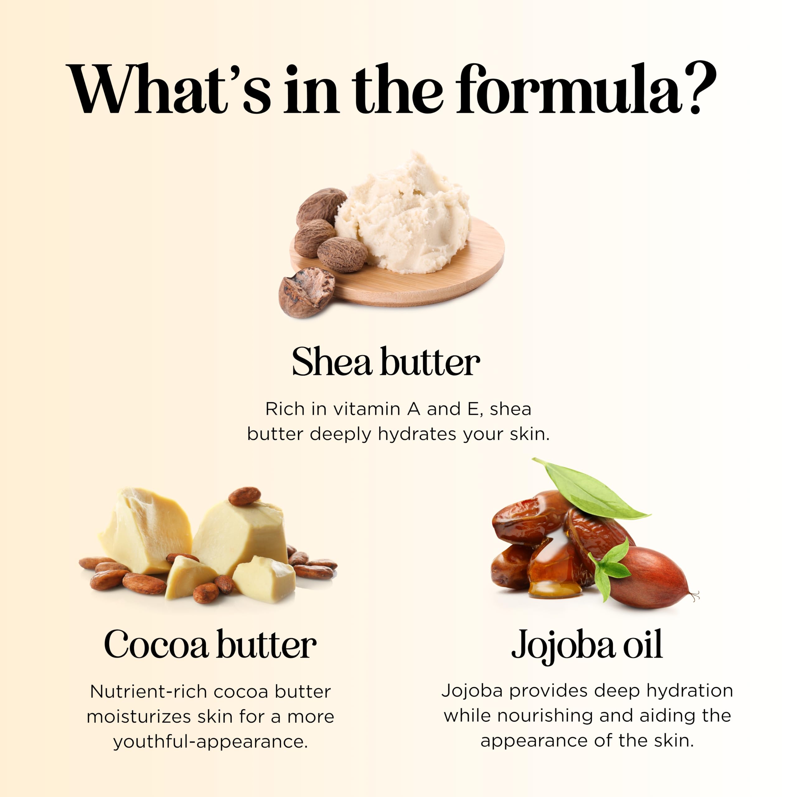 Concealing Caffeine Cream for Cellulite Reduction - Ultra Moisturizing Cellulite Cream for Thighs Butt and Belly with Rich Shea and Cocoa Butter - Light Scented Vegan Firming Body Lotion for Women