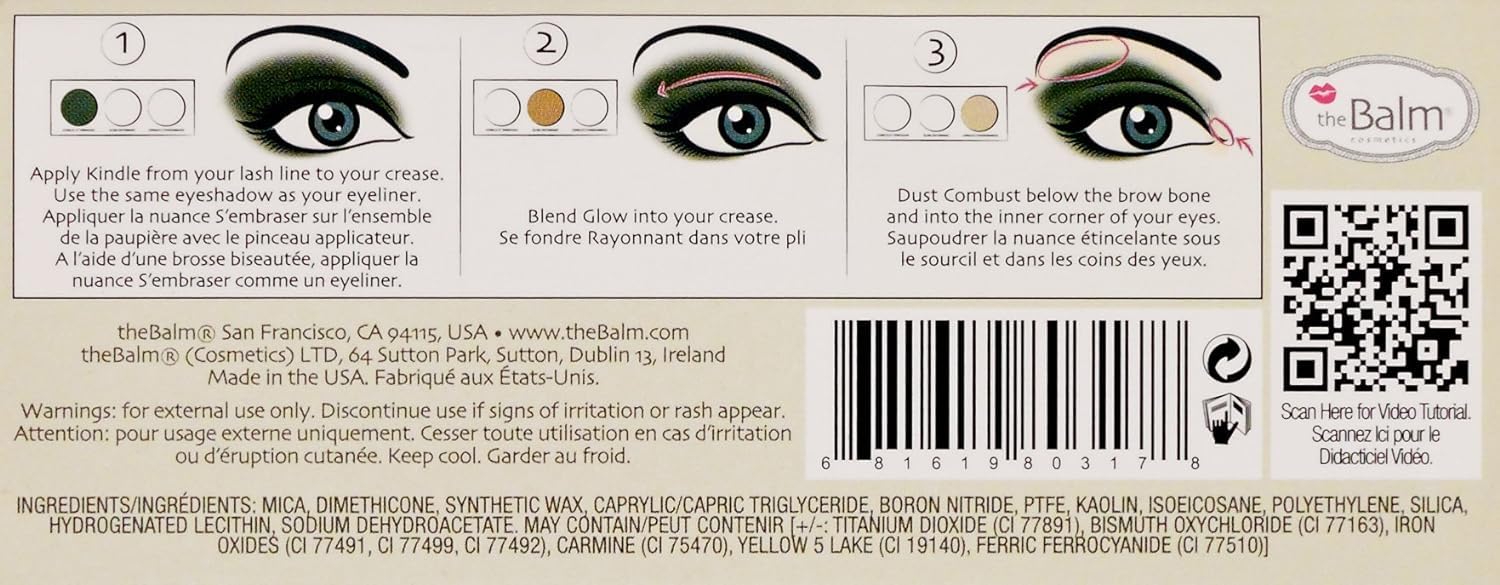 theBalm Smoke Balm Eyeshadow Palette, Volume 2