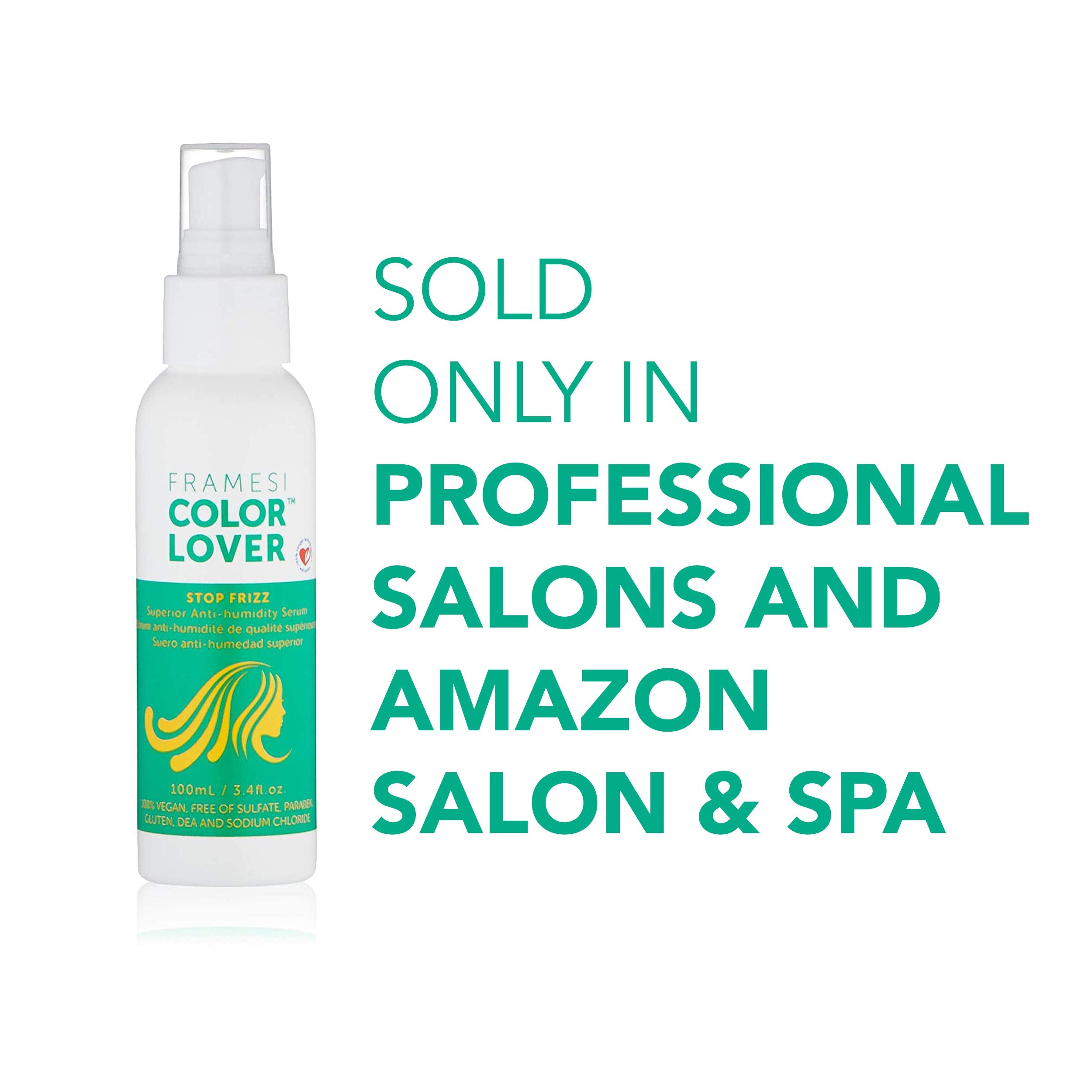 Framesi Color Lover Stop Frizz Anti-humidity Serum, 3.4 Ounce