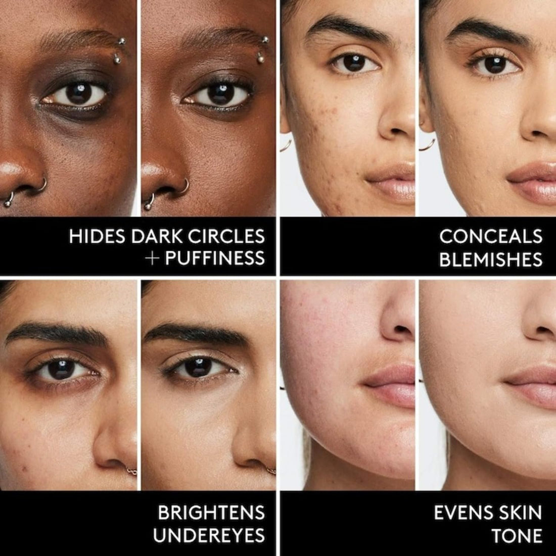 Were Even Hydrating Longwear Concealer - 225N Light Medium With Neutral Undertones by Fenty Beauty for Women - 0.3 oz Concealer