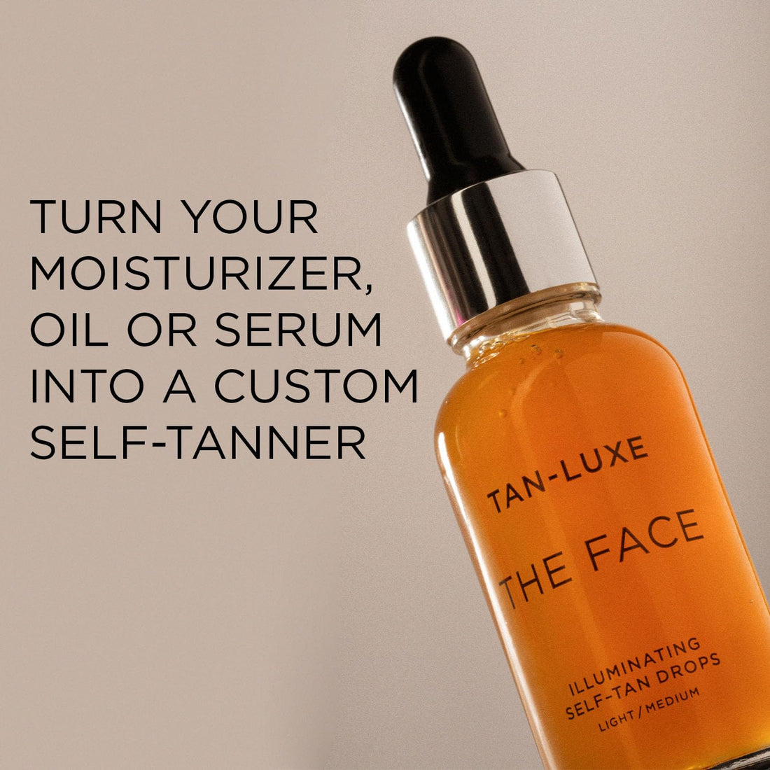 Tan-Luxe The Face Illuminating Self-Tan Drops 30 ml Light / Medium