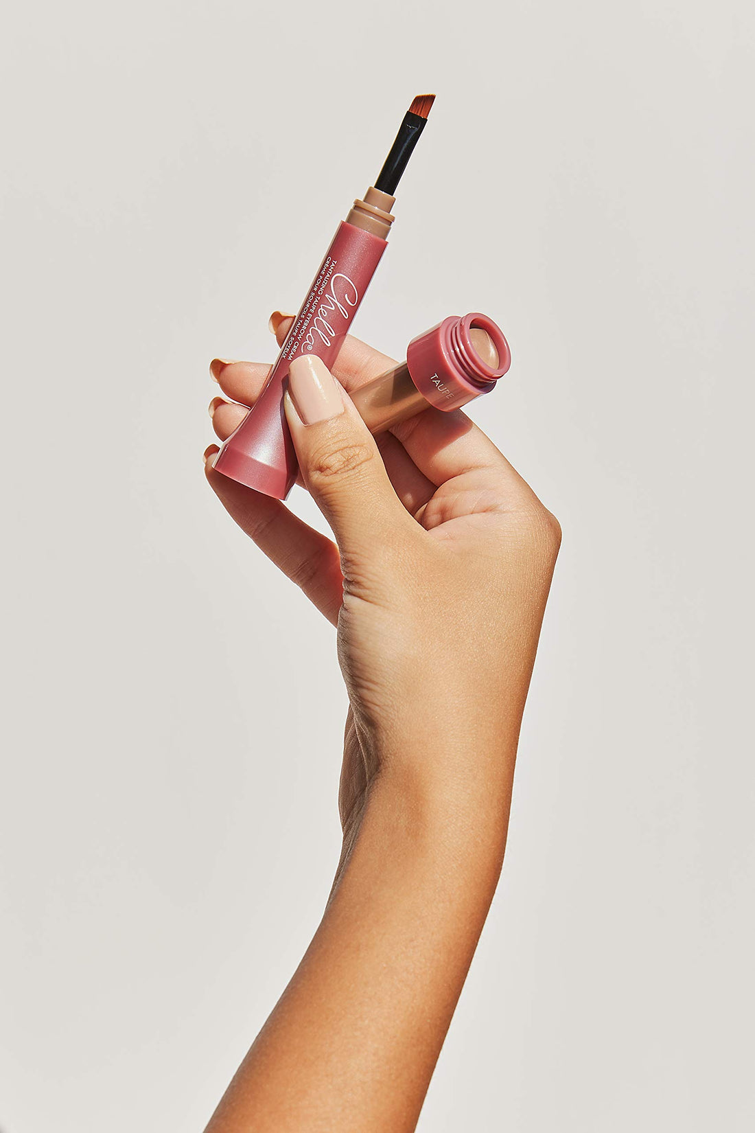 Chella Eyebrow Cream, Tantalizing Taupe - Vegan, Cruelty Free, Paraben Free, Gluten Free - Long Wearing, Velvet Consistency, Water Resistant