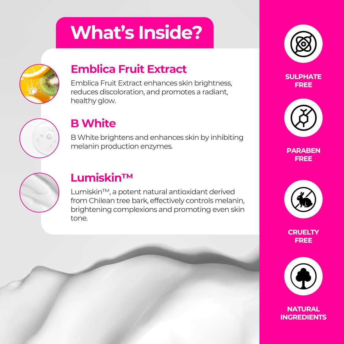 Truly Fair Vitamin C Brightening Serum for women - Hyaluronic Acid Serum for Skincare - Brightening, Anti-Wrinkle Serum - Hydrating, Anti-Ageing Serum - Paraben-free - 1 oz