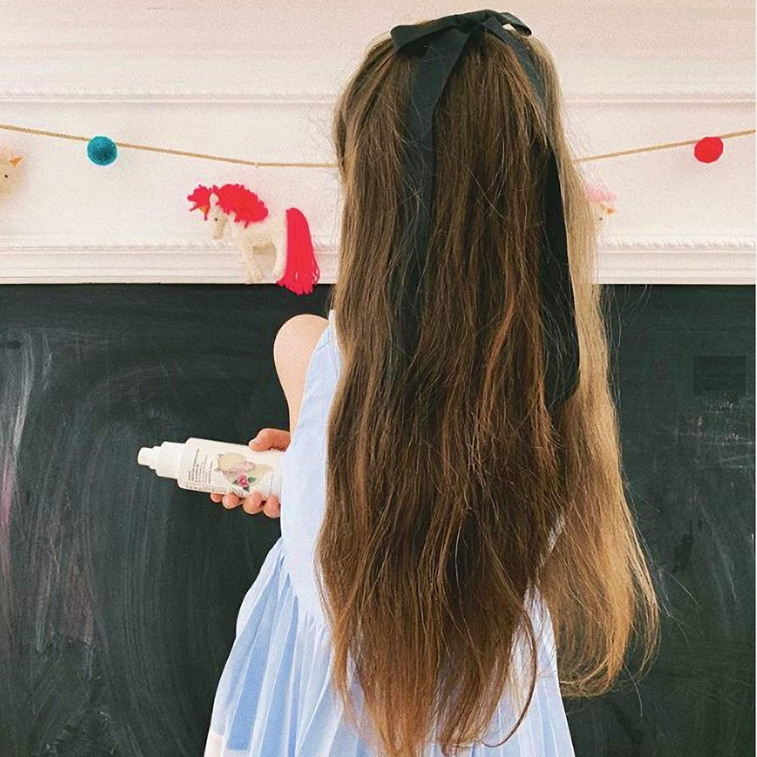 VIVAIODAYS Organic Tsubaki Kids Leave-In Conditioner & Detangler, for Tearless, Easy Hair Combing (3.4 oz | 100 ml)