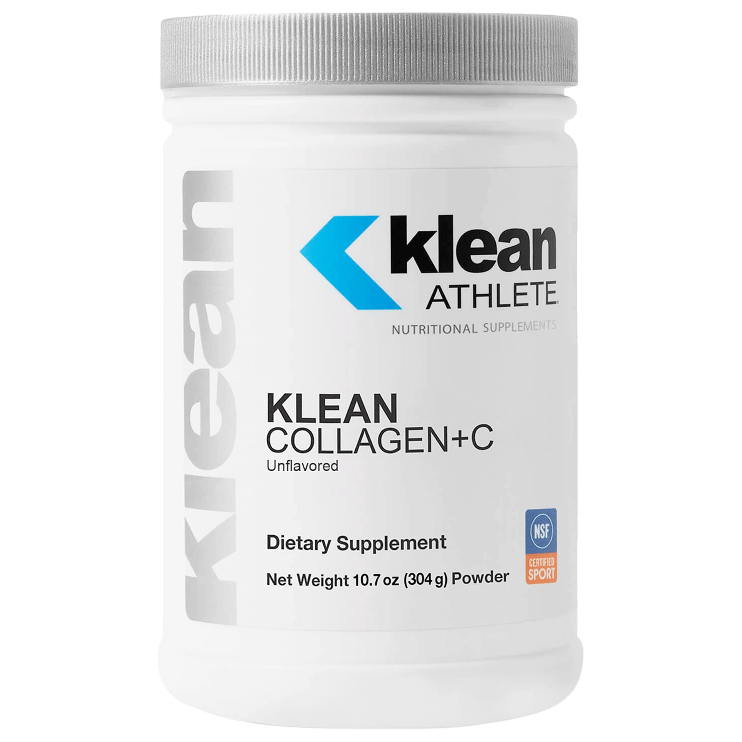 Klean ATHLETE Klean Collagen+C | Collagen Peptides with Vitamin C for Joint and Connective Tissue Support | 10.7 Ounces | Unflavored