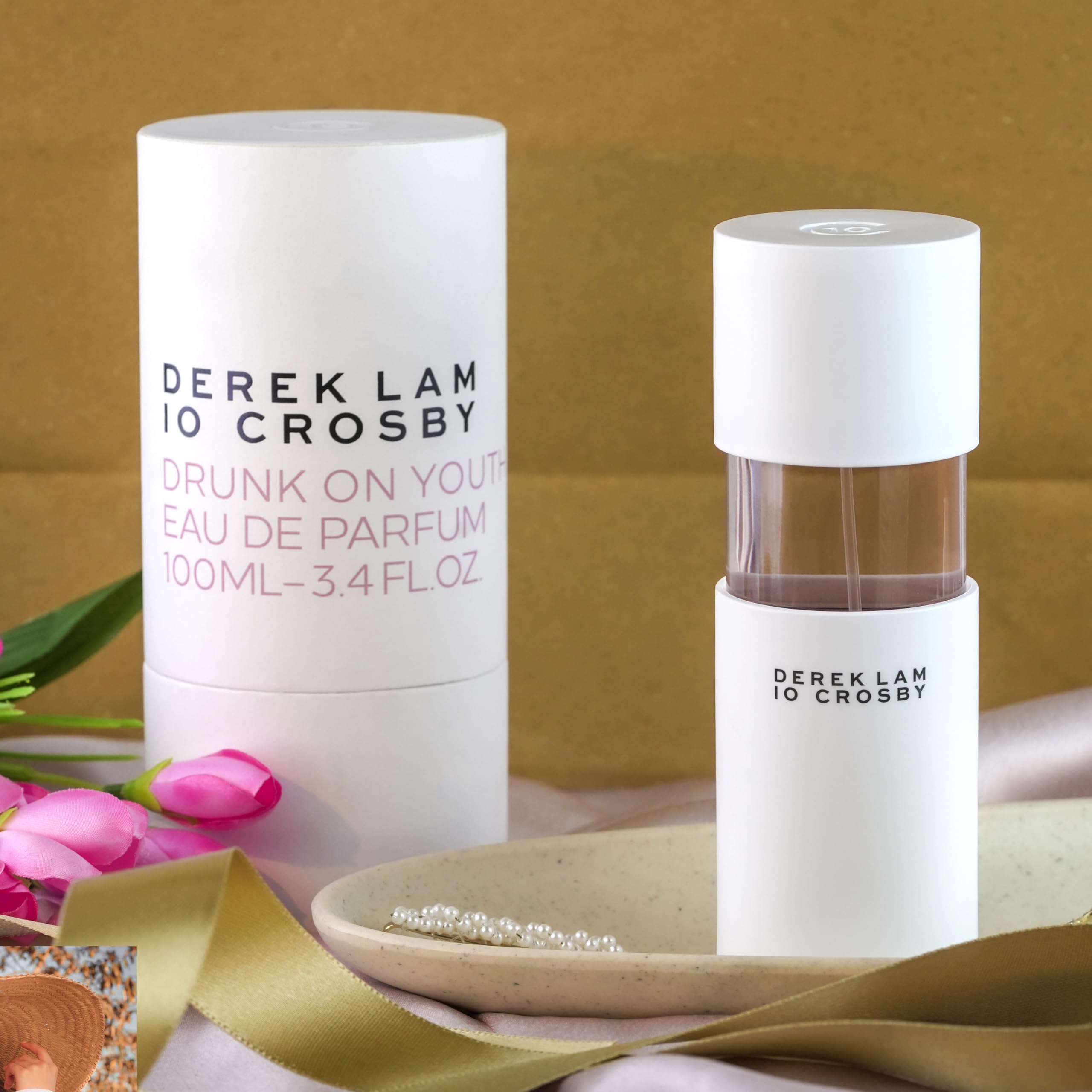 Derek Lam 10 Crosby - Drunk On Youth EDP Fragrance Mist For Women - Long Lasting Luxury Floral fragrance with Apple And Honeysuckle Accords - Gift for Women - 100 ml