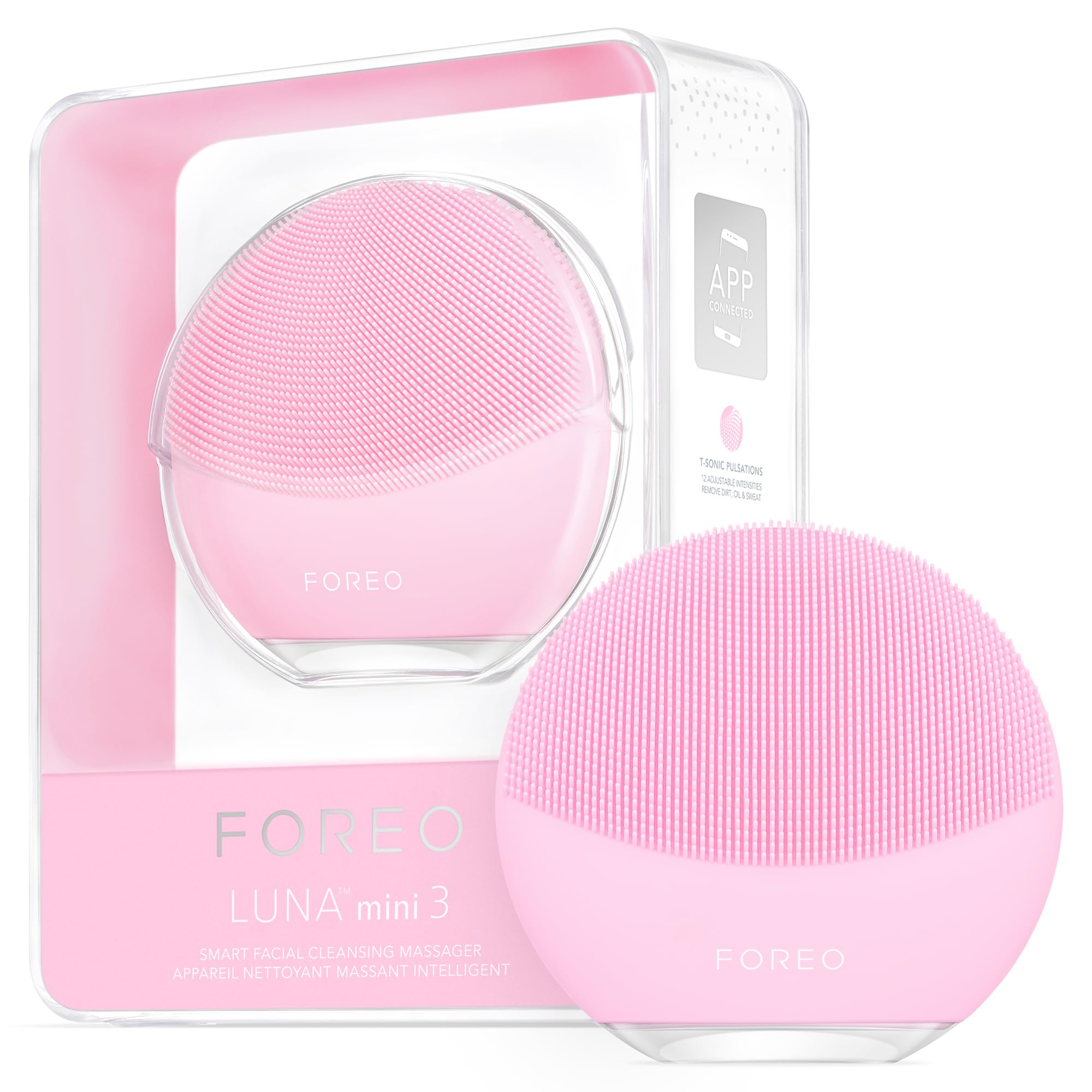FOREO LUNA Mini 3 Facial Cleansing On The Go - Pearl Pink