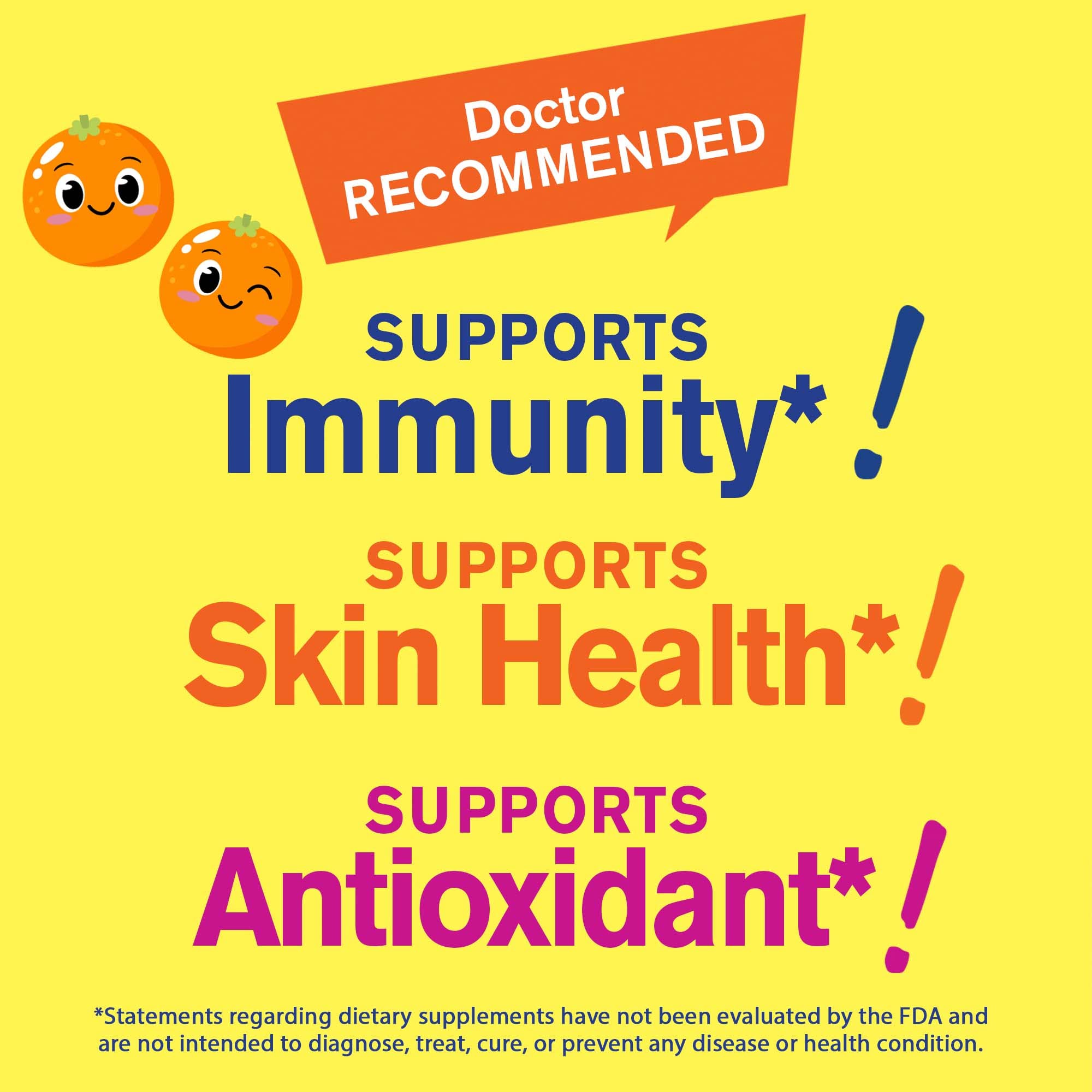 WellYeah Kids Vitamin C Gummies (250mg) - 60 Gummies