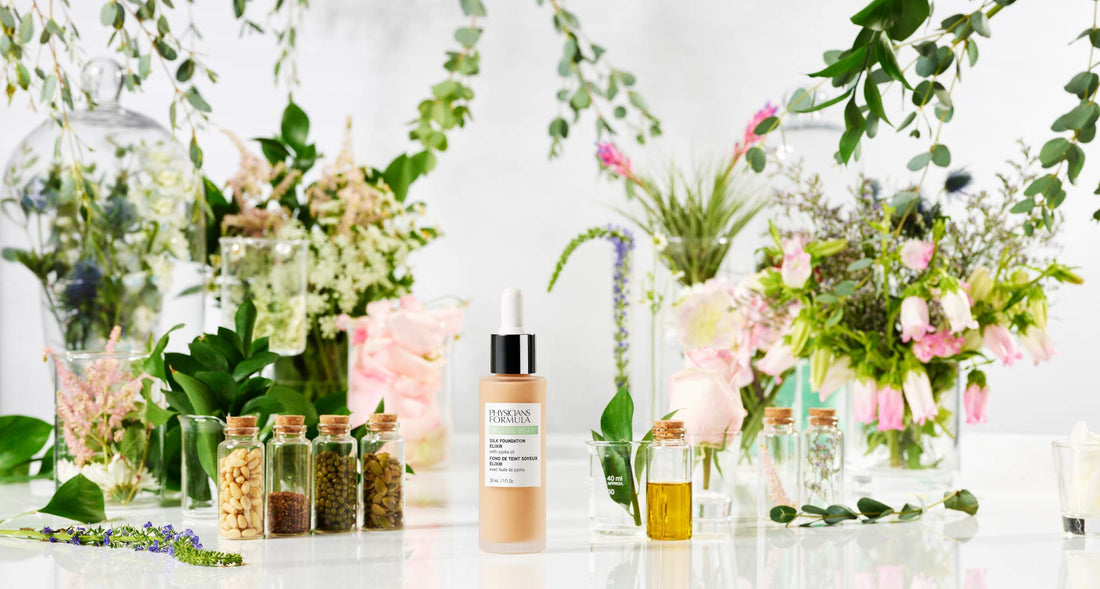 Physicians Formula Organic Wear All Natural Liquid Foundation Elixir Fair-to-Light, Full Coverage | Dermatologist Tested, Clinicially Tested