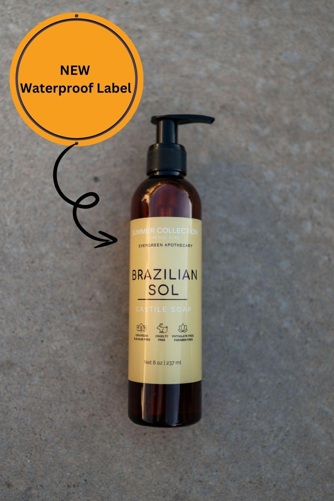 Generic Castile Soap, Summer Scents, Organic Coconut Oil, Organic Sunflower Oil, No Palm Oil, Vegan, Cruelty Free (Sand&Sun)