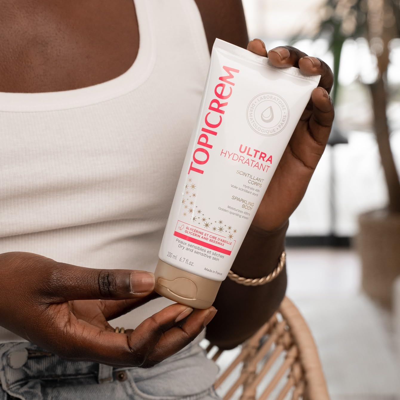 TOPICREME ULTRA MOISTURIZING SPARKLING BODY MILK 200ML