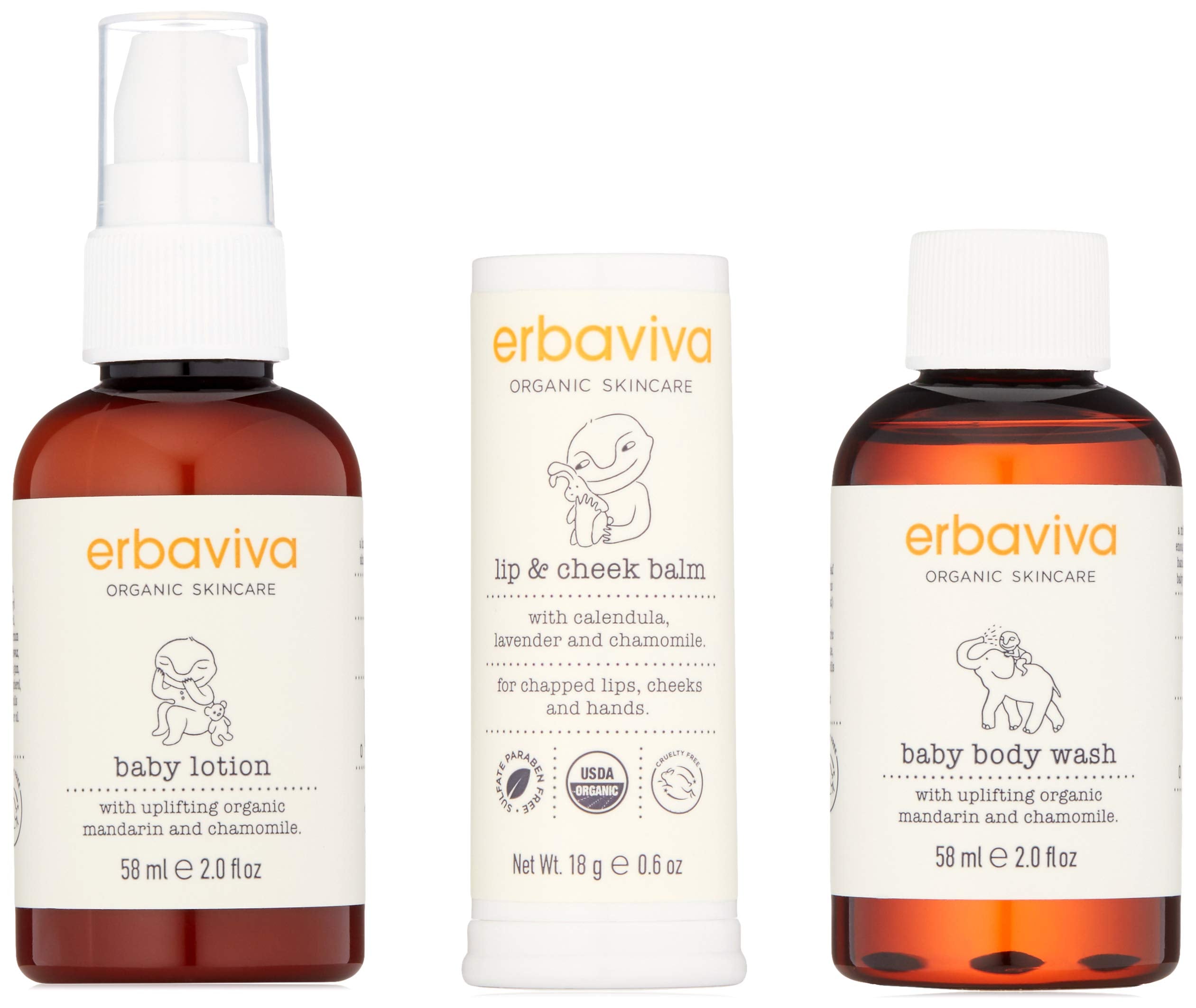erbaviva Baby Travel Set