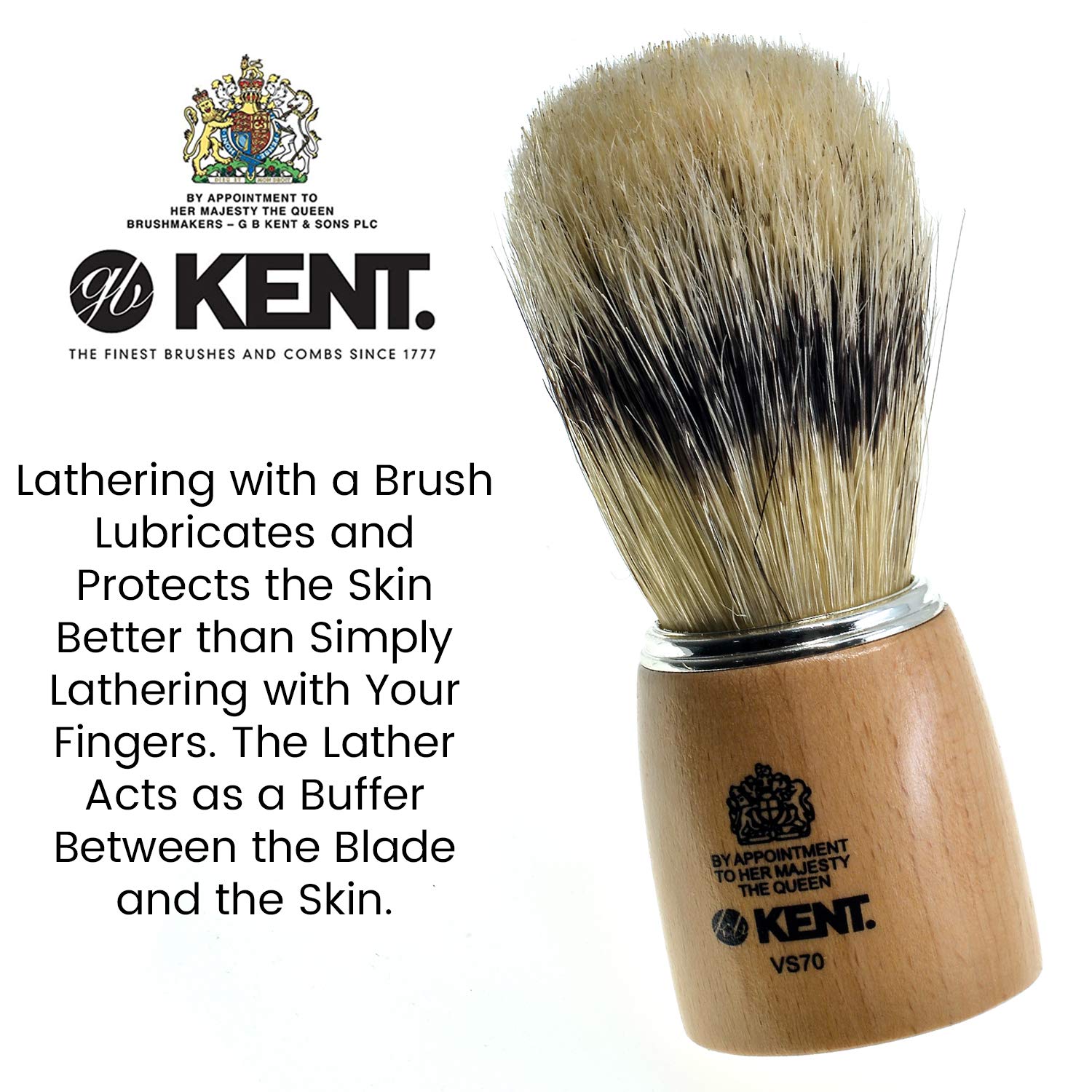 Kent VS70 Shaving Brush