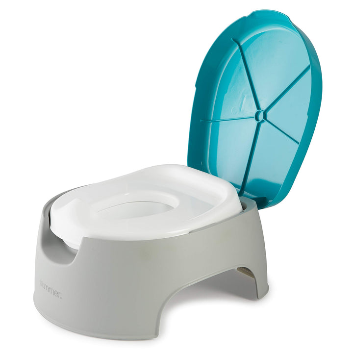 Summer 3-in-1 Train with Me Potty Seat Topper and Stepstool for Toddler Training and Beyond Easy to Empty and Clean Space Saving