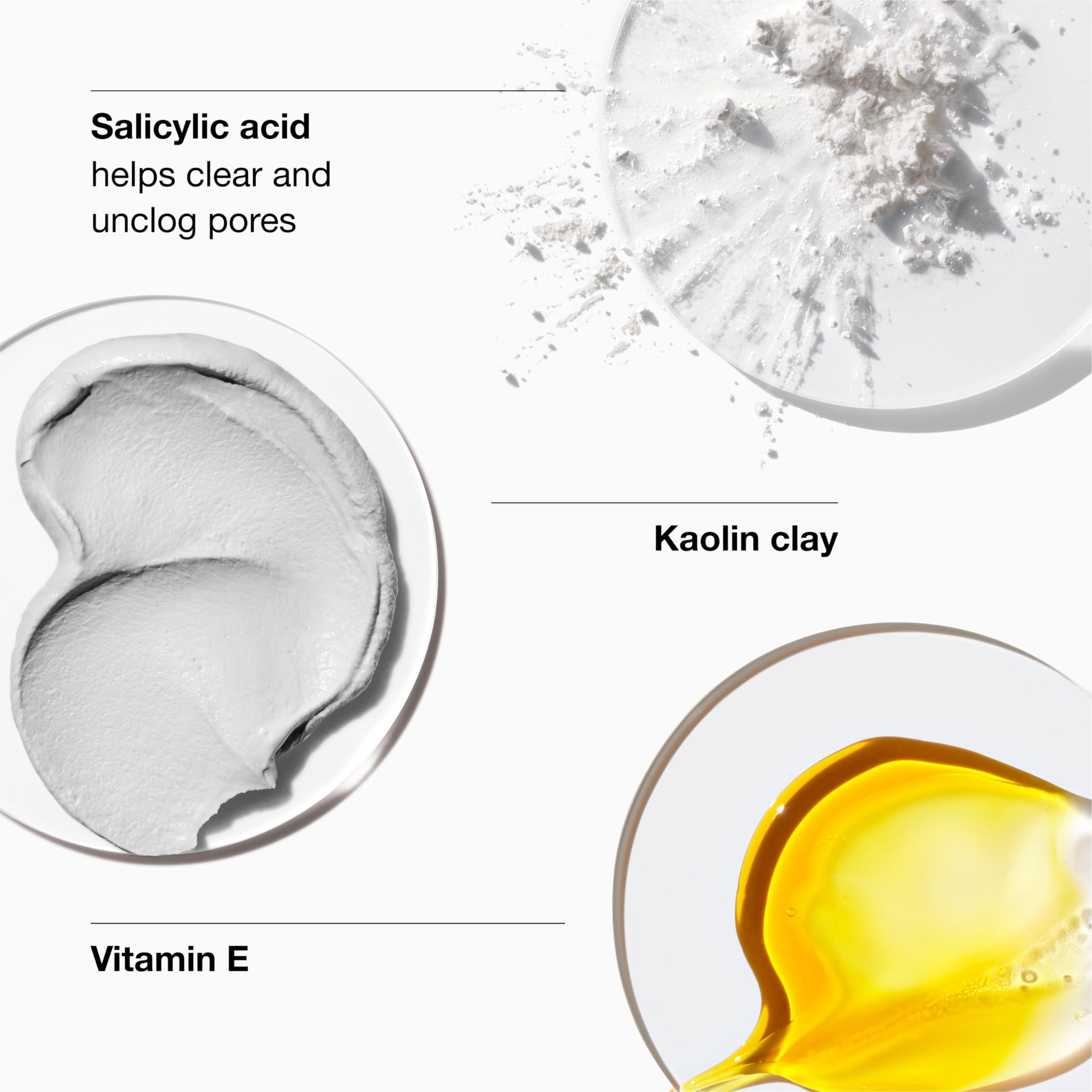 Clinique Blackhead Solutions 7 Day Deep Pore Cleanse & Scrub, Daily Face Cleanser Facial Scrub With Salicylic Acid + Vitamin E For All Skin Types, 4.2 Fl Oz