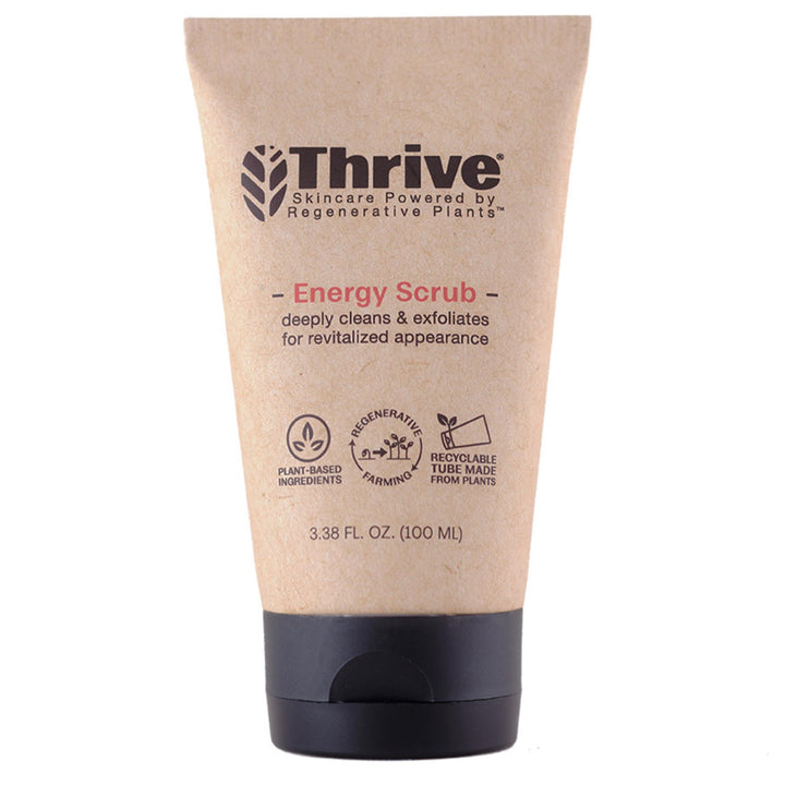 Thrive Energy Scrub, The Most Effective Face Wash with Natural Exfoliants for a Deeper Clean