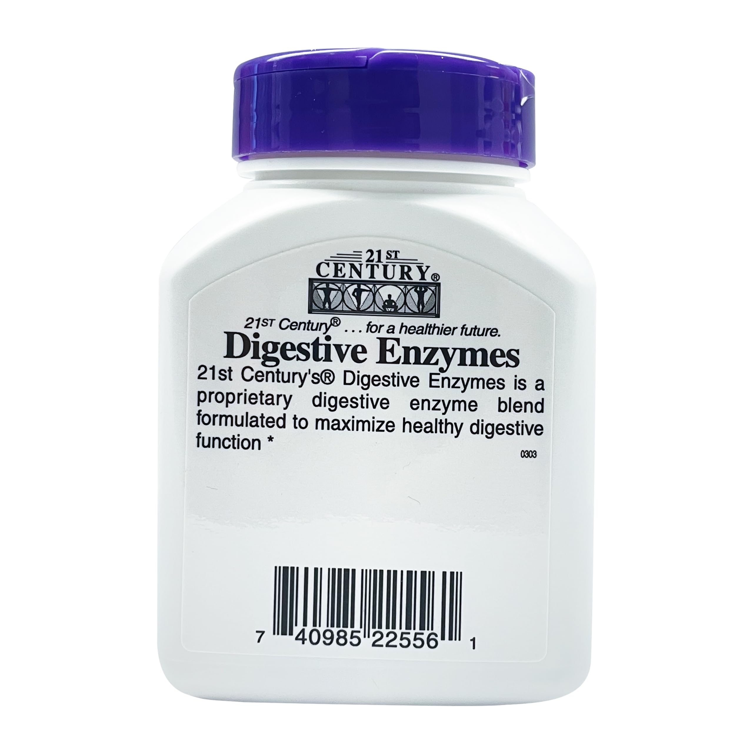 21st Century Digestive Enzymes Capsules, 60 Count (Pack of 3)