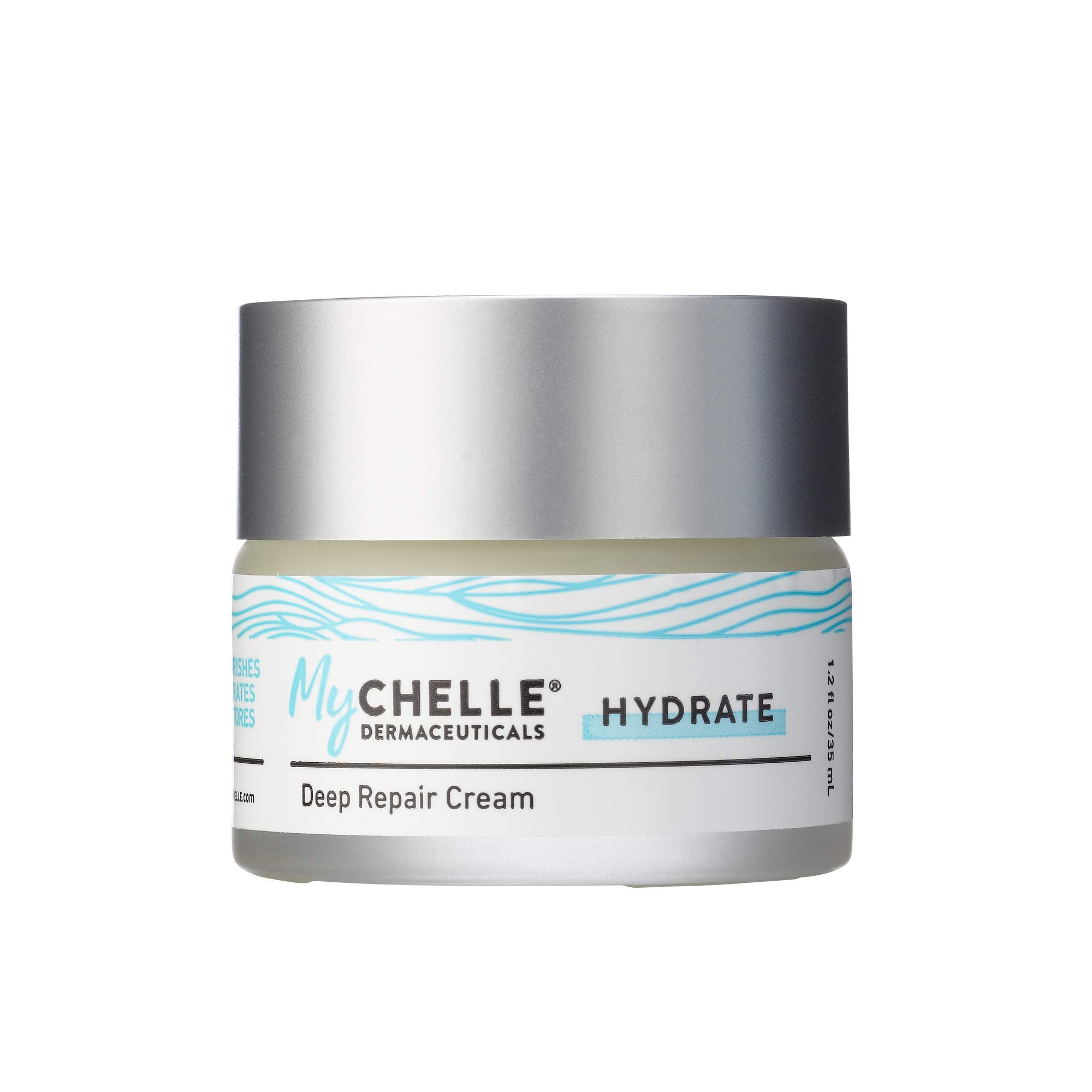 MyChelle Dermaceuticals Deep Repair Cream- Rich Facial Moisturizer to Boost Skin Renewal and Reduce Aging Signs, Enriched with Antioxidants and Kombucha Tea for Hydration, 1.2 fl oz