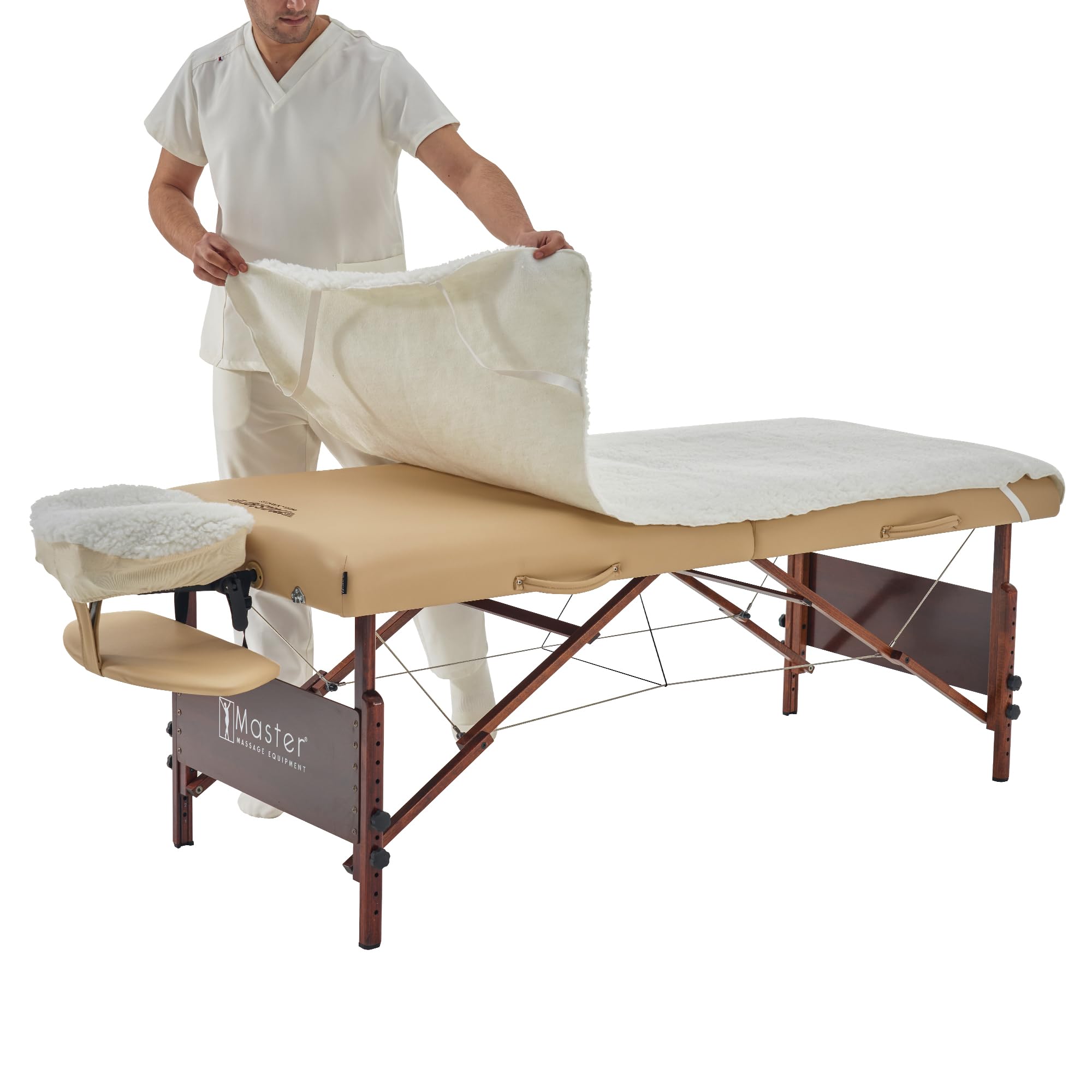 Master Massage New Ultra Fleece Pad Sheet Set for Massage Table