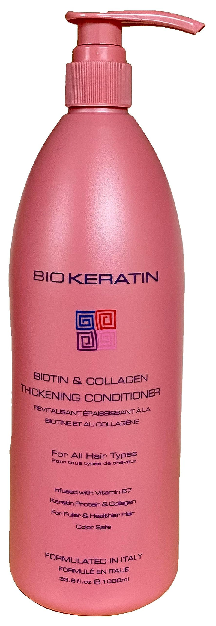 Bio Keratin Biotin & Collagen Thickening Conditioner, 33.8 fl.oz. (1000 ml)