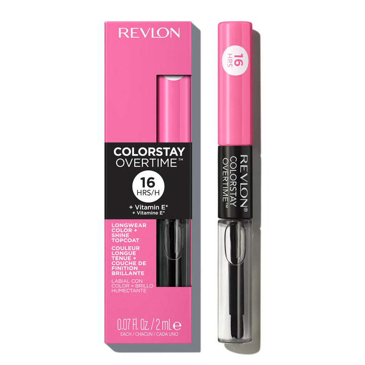 REVLON ColorStay Overtime Liquid Glossy Lipcolor, Keep Blushing