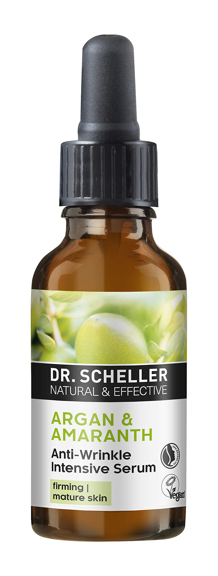 Argan Oil & Amaranth Anti-Wrinkle Intensive Serum for Firming and Demanding Skin Dr. Scheller Skin Care 1 oz Liquid