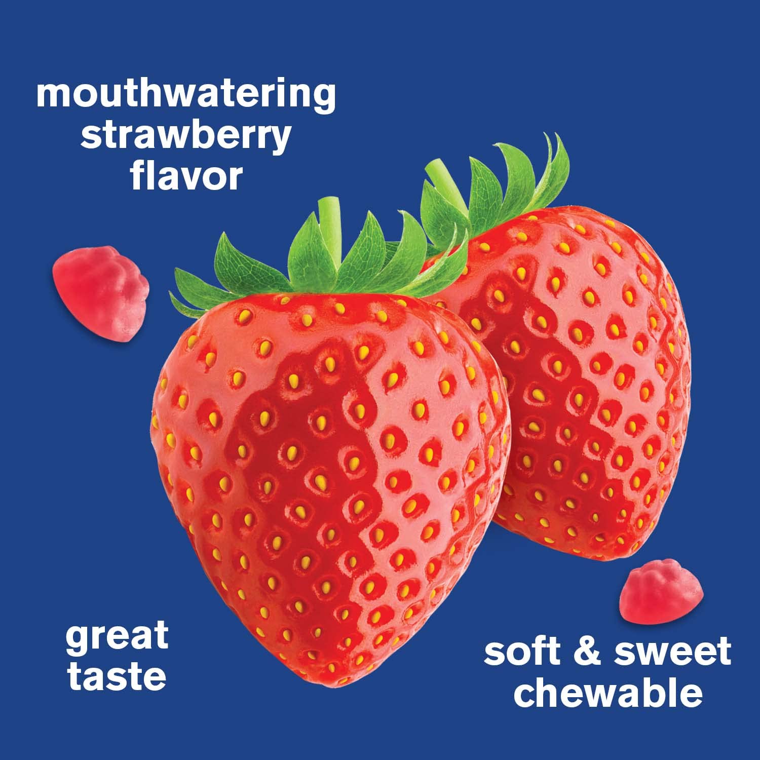 WellYeah Collagen Gummies with Vitamin C | Collagen for Women and Men | Hair, Skin, and Nails Support | Strawberry Flavor | Gluten and Nut Free | Non GMO | 60 Count