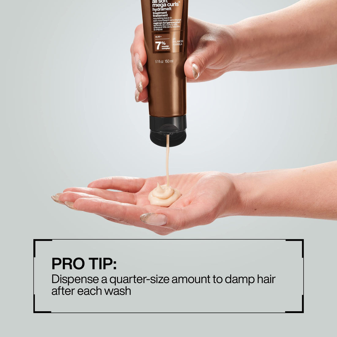 Redken All Soft Mega Hydramelt Leave-In Treatment | For Extremely Dry Hair | Ultra Moisturizing Hair Lotion Enhances Shine | With Aloe Vera