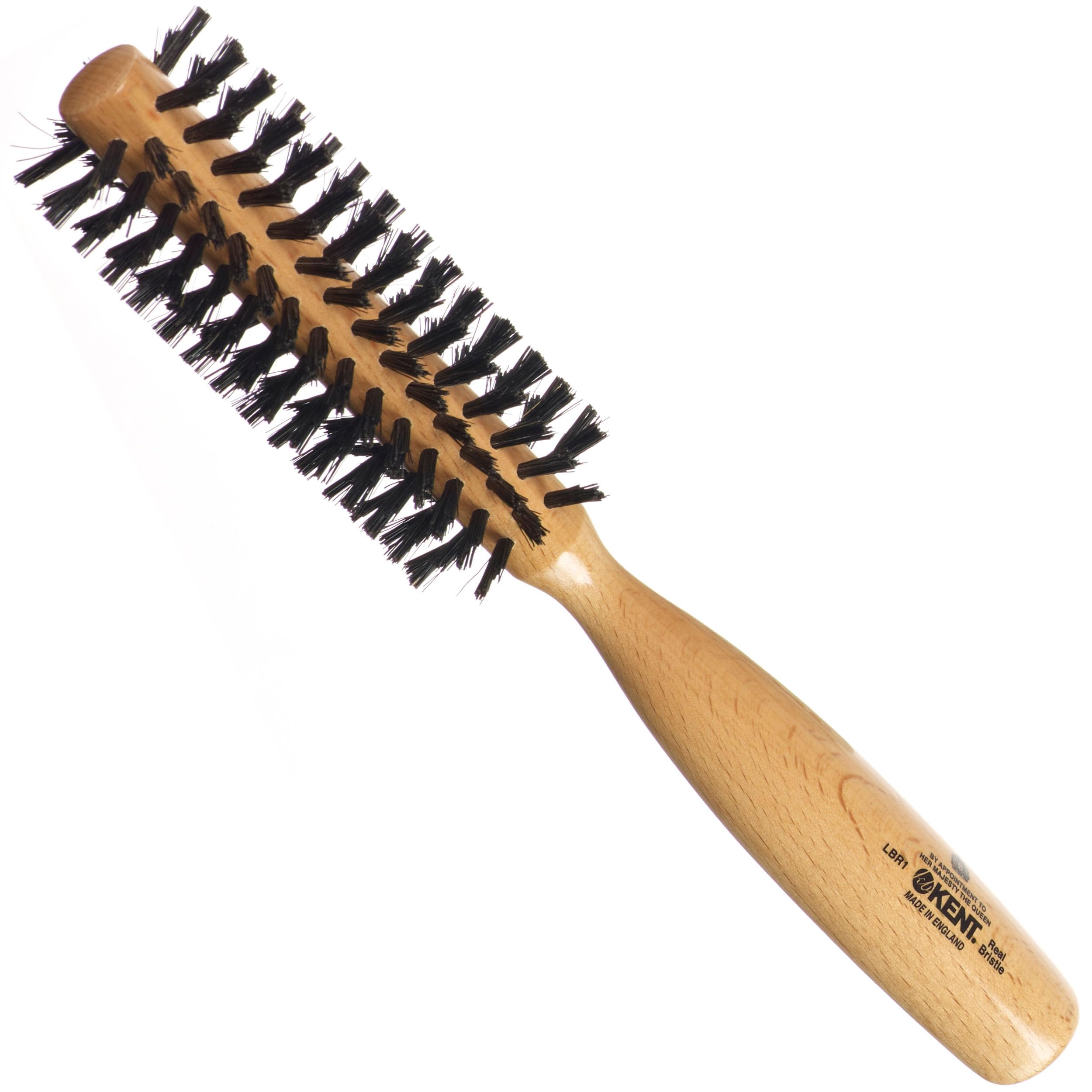 Kent Brushes 45mm Beech Wood Hairbrush, LBR1, 6 Ounce