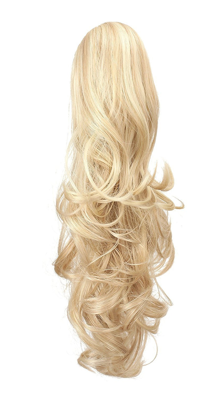 OneDor® 20 Curly Synthetic Clip In Claw Drawstring Ponytail Hair Extension Synthetic Hairpiece 190g with a jaw/claw clip (24H613)