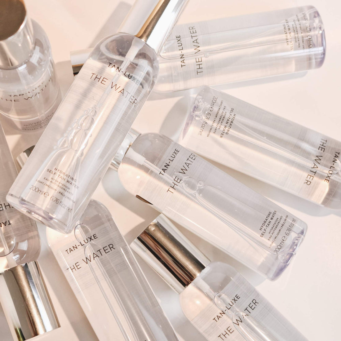 TAN-LUXE The Water - Hydrating Self-Tan Water, 200ml - Cruelty & Toxin Free - Medium/Dark