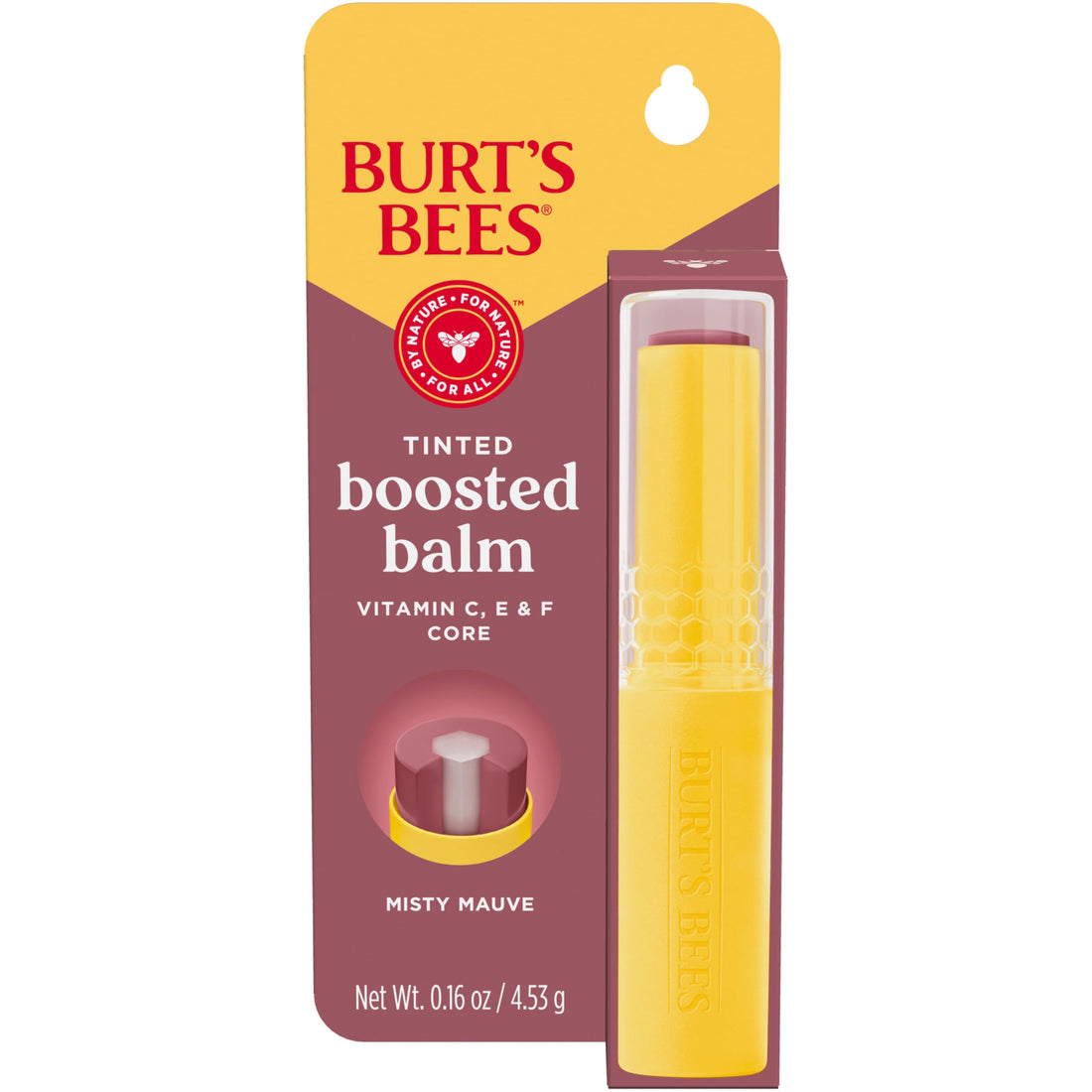 Burt's Bees Boosted Balm Pink Pout 0.16oz