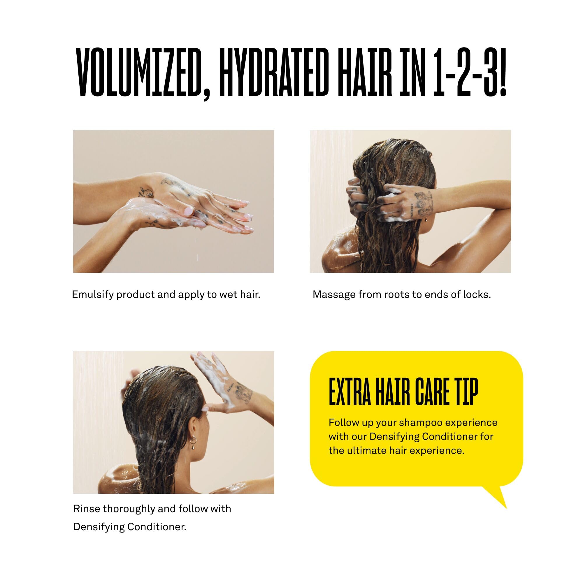 BABE ORIGINAL Locks Densifying Shampoo for Women and Men, Volumizing Shampoo Promotes Thickness and Prevents Hair Loss, for Fuller, Thicker Hair, Cruelty Free, 13.5 fl oz.