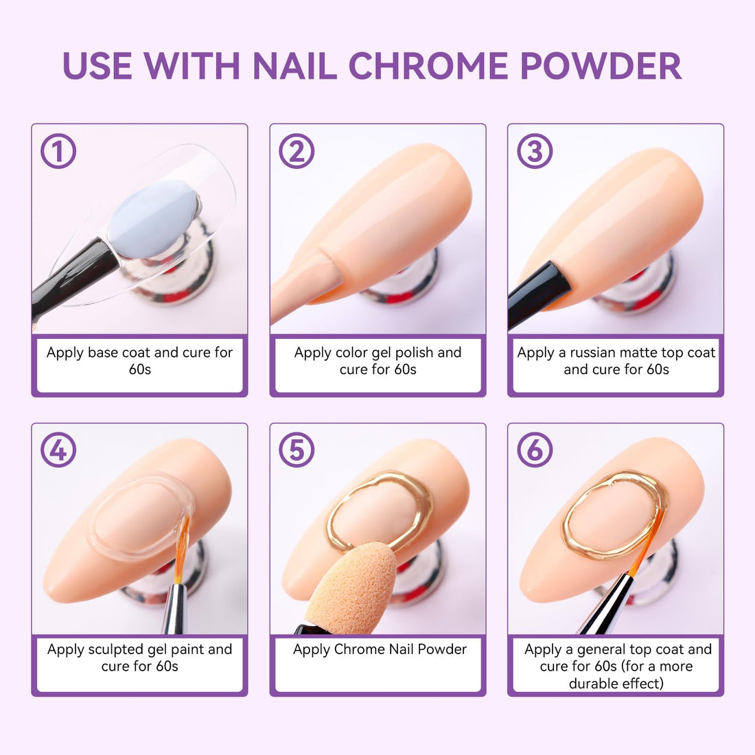 Makartt 3D Nail Gel: 3D Painting Gel Clear Nail Gel for Chrome Nail Powder Micro 3D Sculpting Gel No Wipe UV Gel for Gel Nail Polish 3D Carving Drawing Gel for Nail Art at Home & Salon DIY 0.28 fl.oz