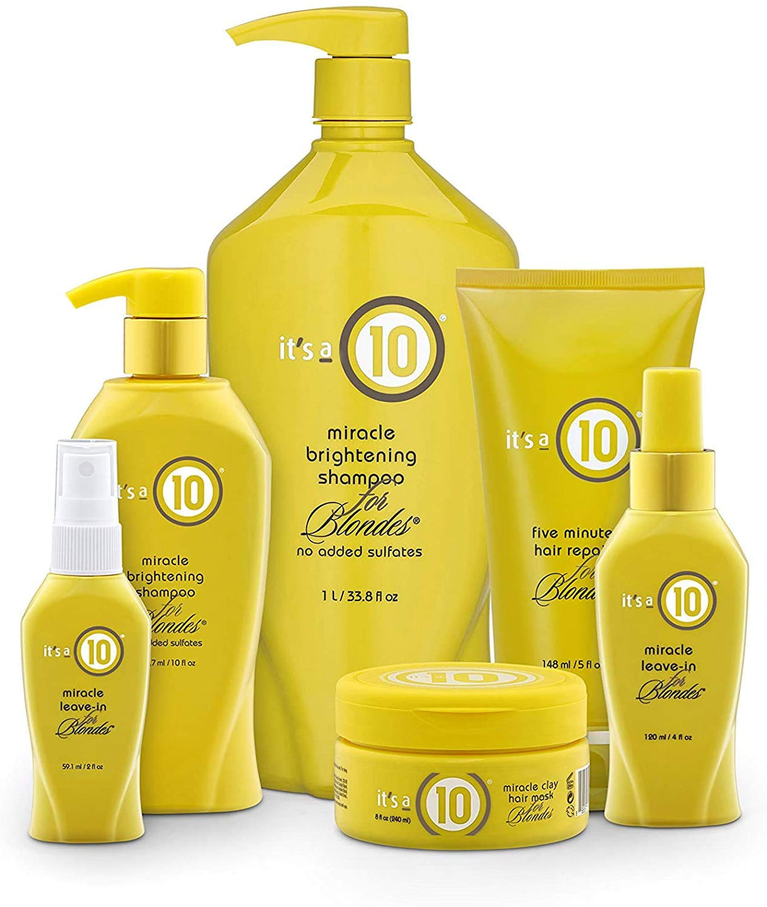 It's a 10 Haircare Miracle Leave-In for Blondes, 4 fl. oz.