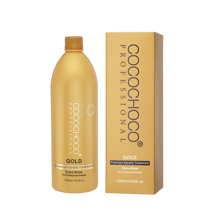 Cocochoco Professional - Gold 1000ml with 24k Liquid Gold - New Improved Formula