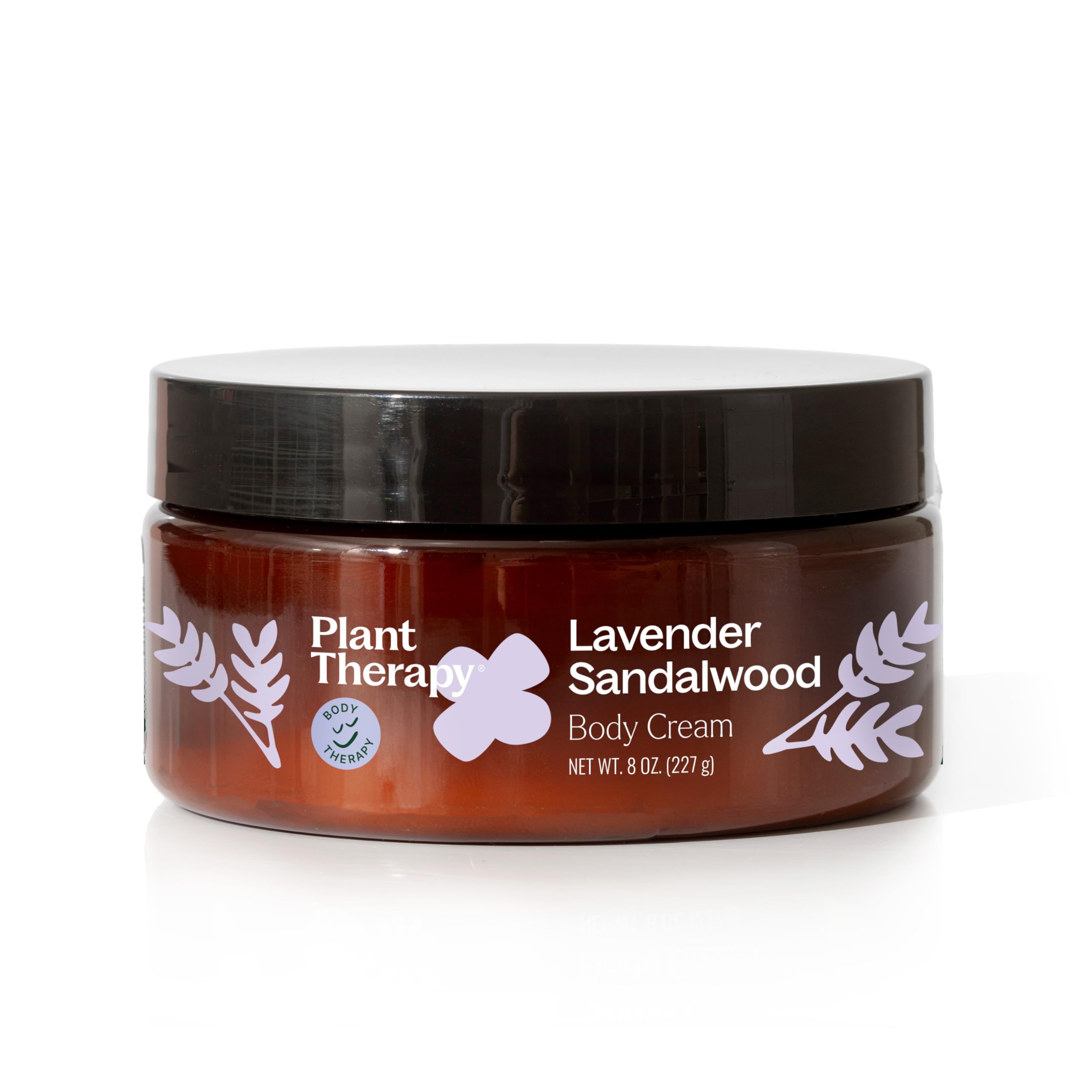 Plant Therapy Lavender Sandalwood Body Cream 8 oz Restore Softness & Hydration, Vitamins and Antioxidants to Soften, Smooth, and Firm Skin