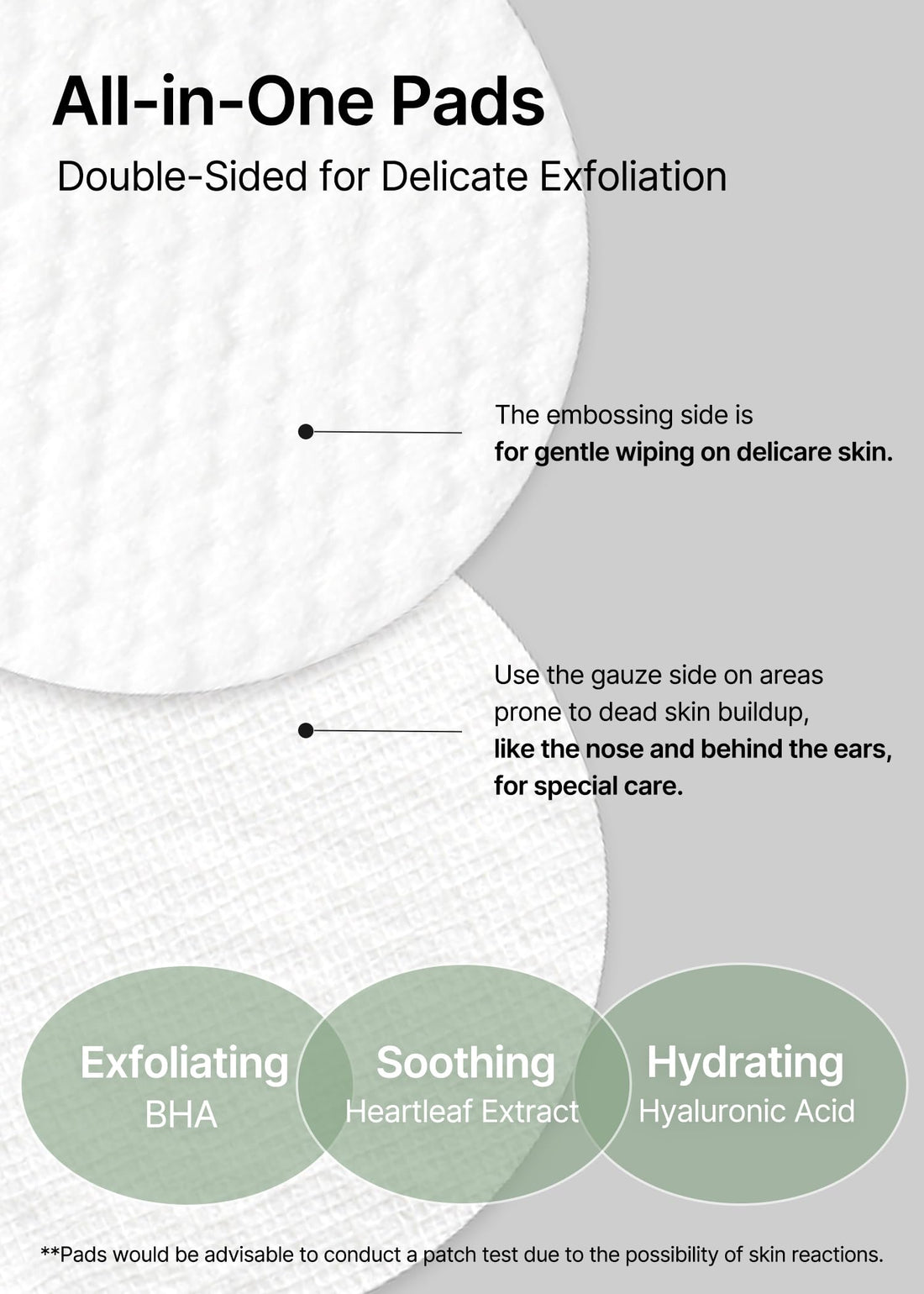 celimax Jiwoogae Heartleaf BHA Peeling Pad 60pcs