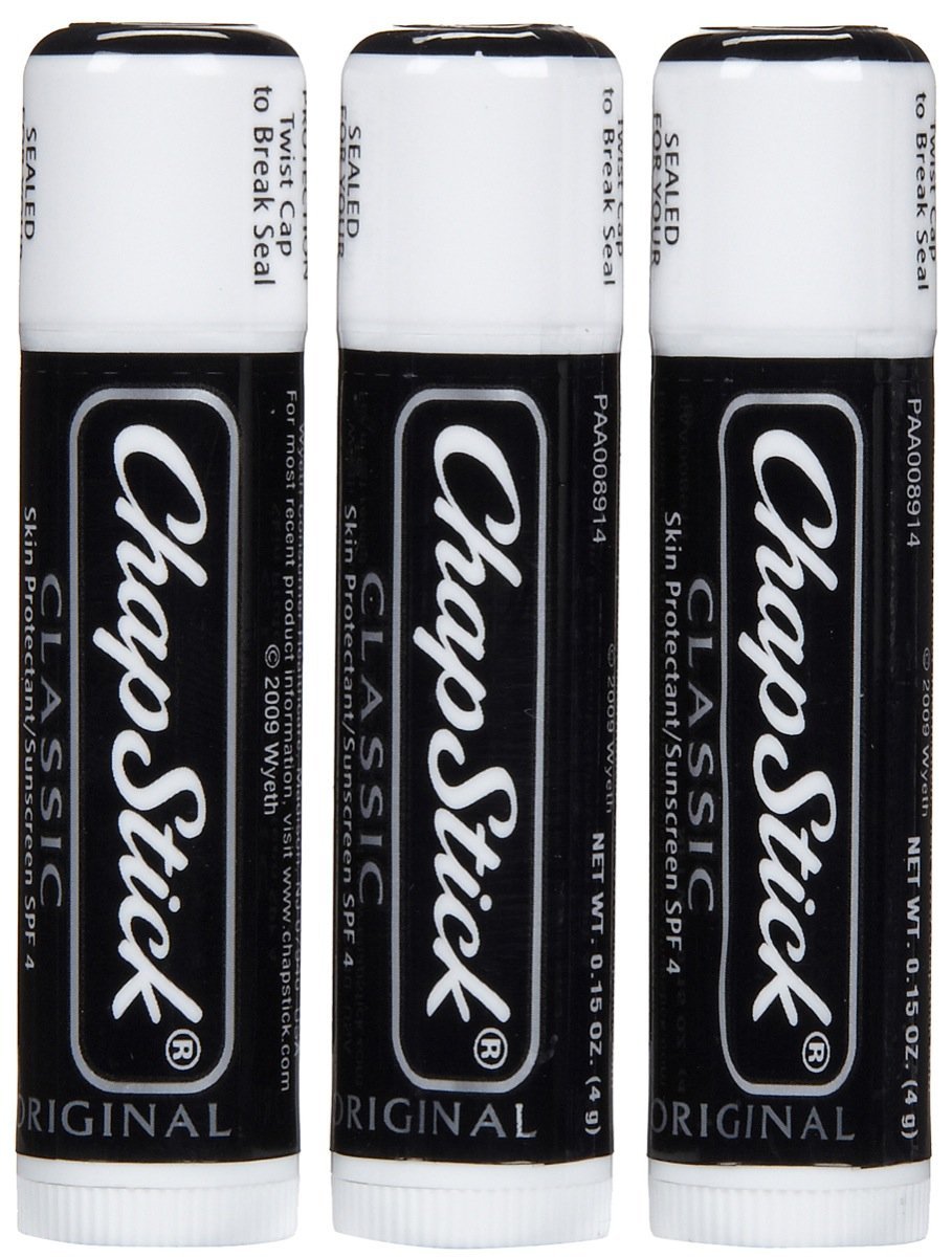 Chapstick Skin Protectant/Sunscreen, Spf 4, Original, Value Pack 0.45 Oz (Pack Of 12)