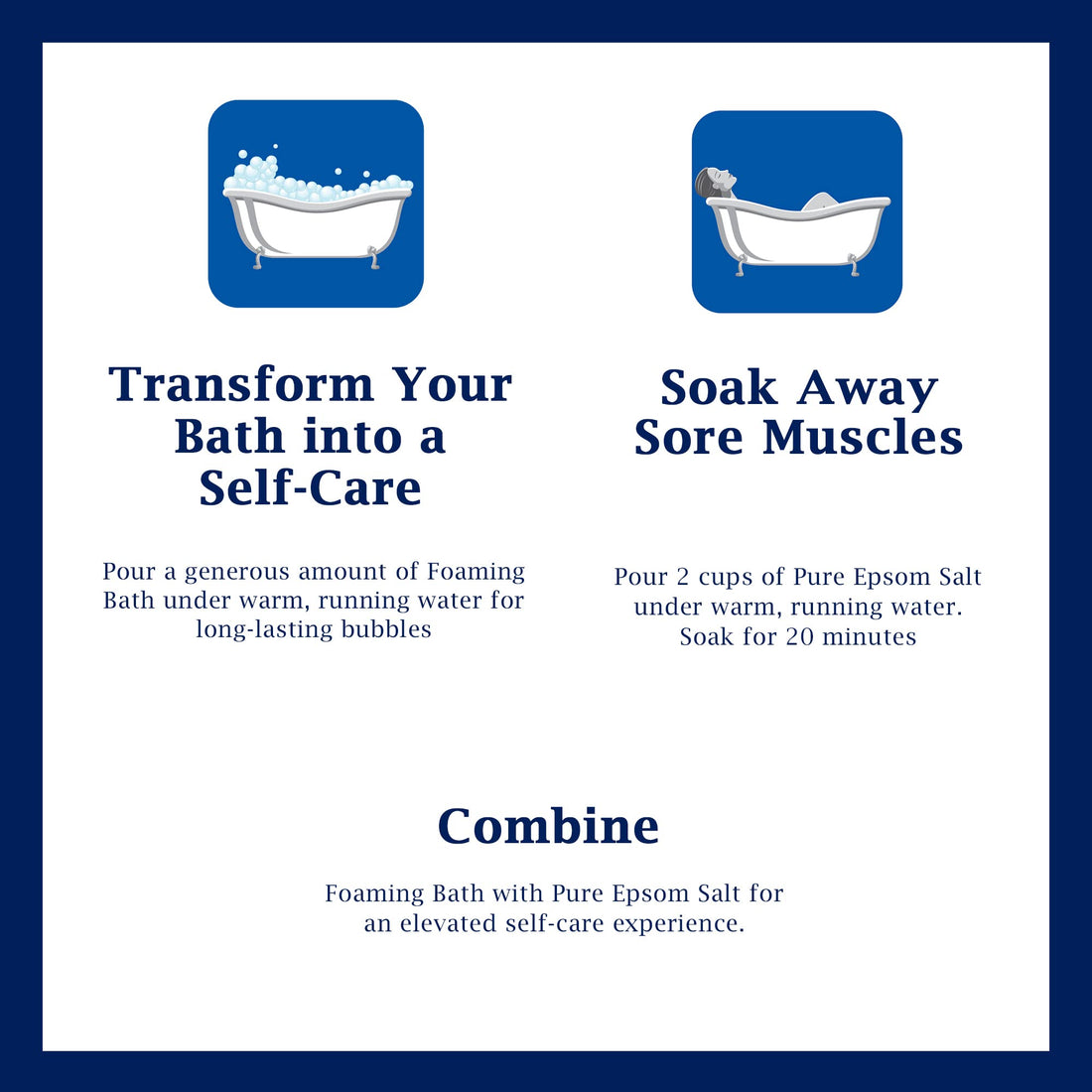 Dr Teal's Epsom Salt Soaking Solution and Foaming Bath with Pure Epsom Salt, Eucalyptus 3lb Bags, and 34oz Bottle