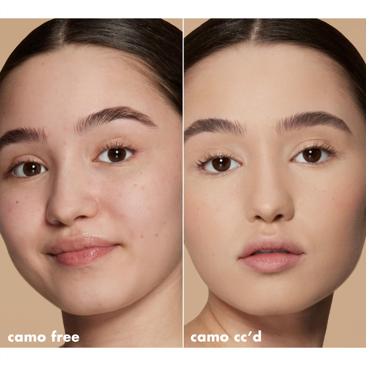 e.l.f. Camo CC Cream, SPF 30 Color-Correcting Medium-To-Full Coverage Face Foundation, Delivers An Airbrushed Finish, Vegan & Cruelty-Free, Tan 400 W