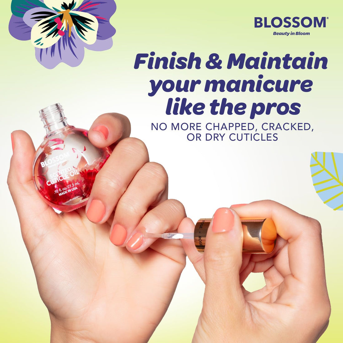 Blossom Scented Cuticle Oil Kiwi 0.92 Oz