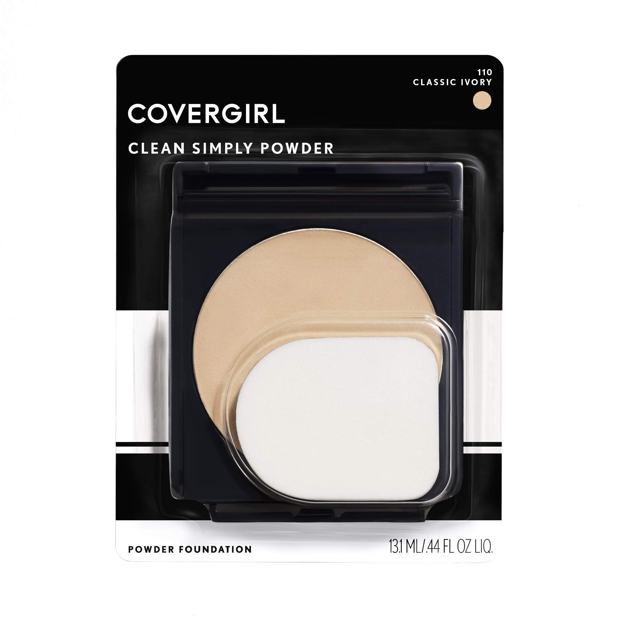 Covergirl Simply Powder Foundation, Classic Ivory 510, 2 Count